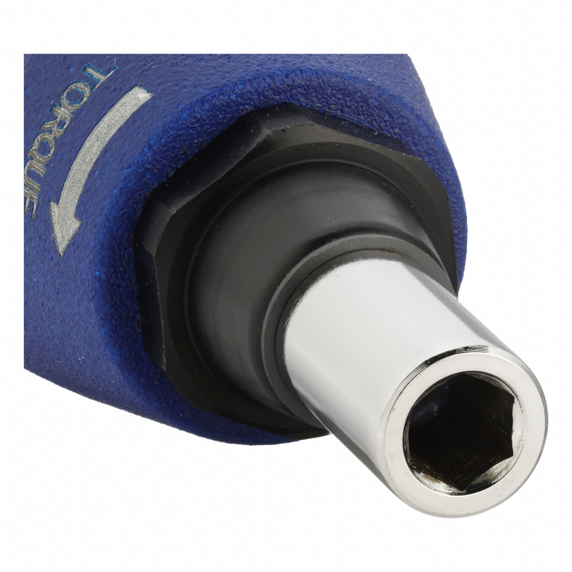 Torque Screwdriver: 1/4 in Tip Size, 4 lb-in Min Torque, 40 in-lb Max Torque, Click-Type