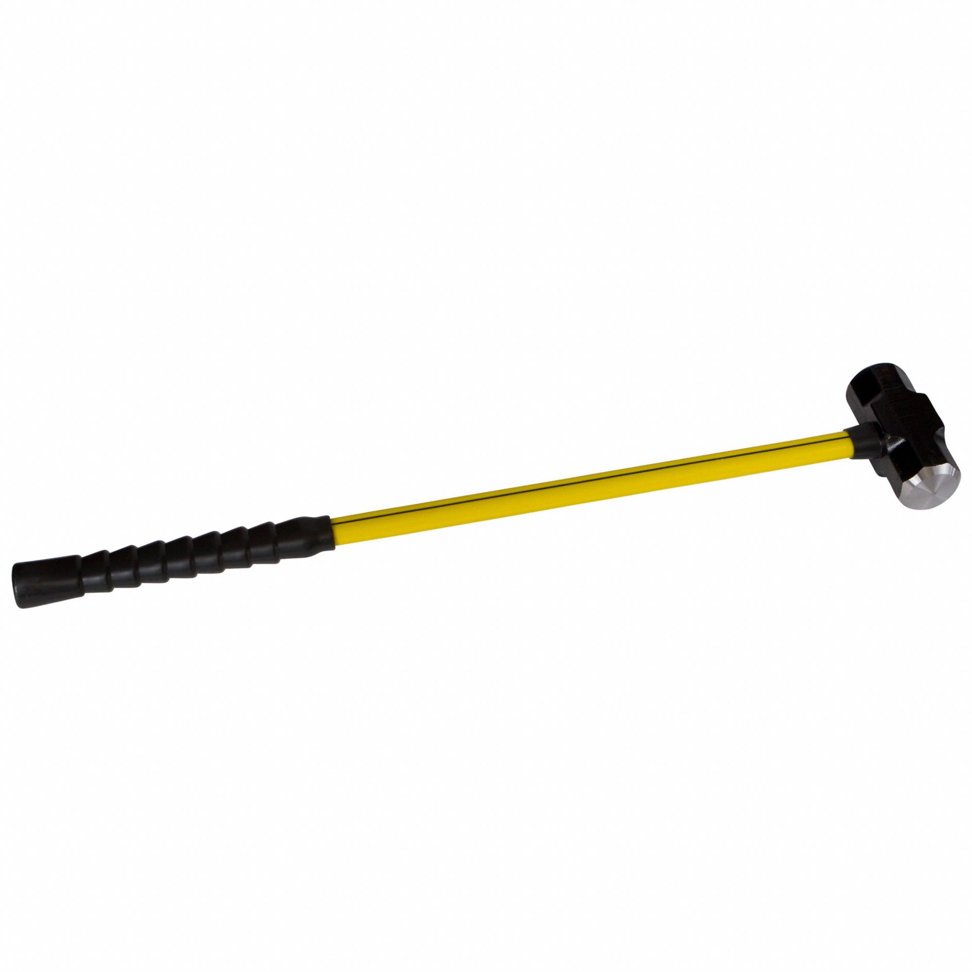 Steel, Fiberglass Handle, Sledge Hammer 801A4875.27201 Grainger