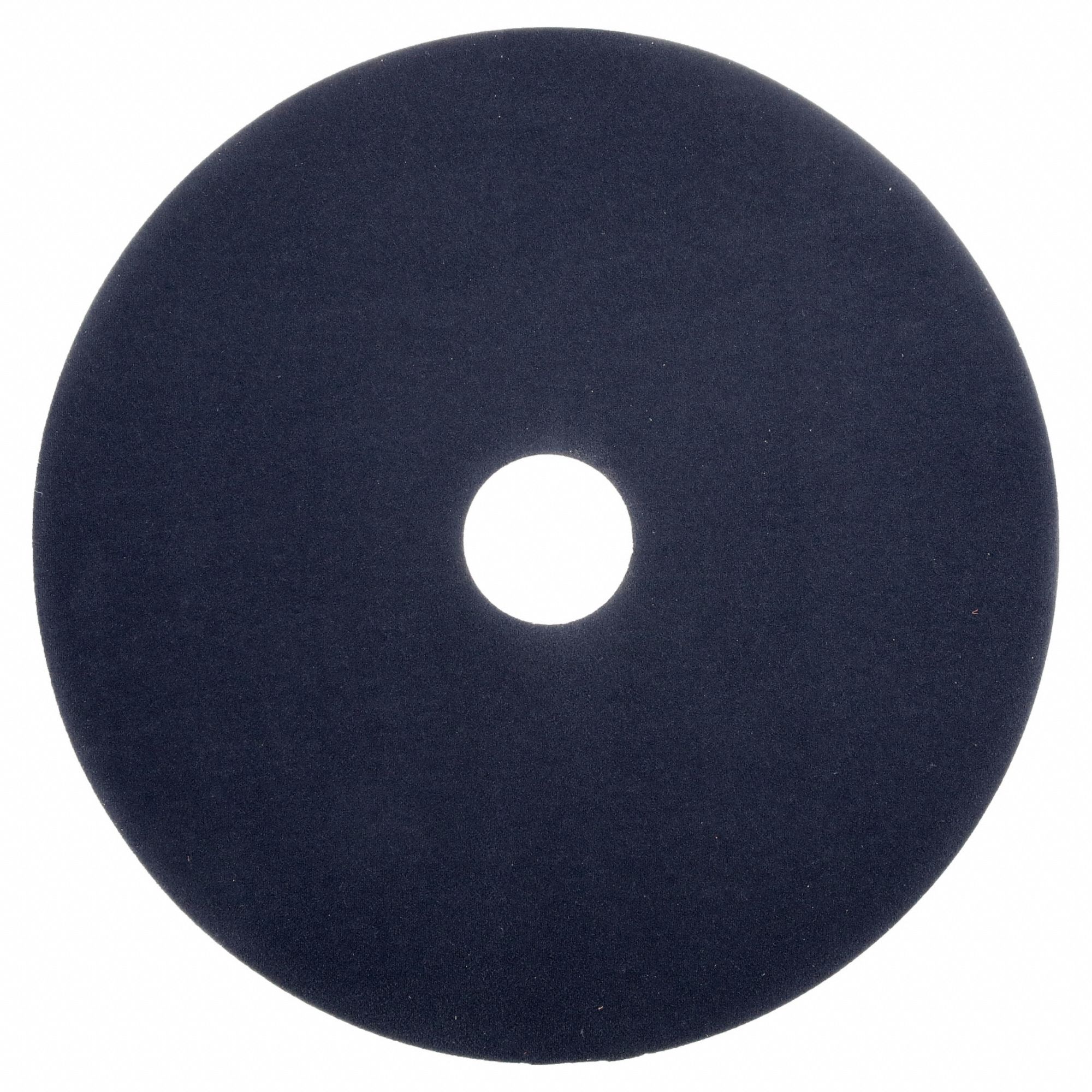 Backer Pad: Round, 20 in Dia, Polyurethane Foam, Black, 600 RPM Max Speed