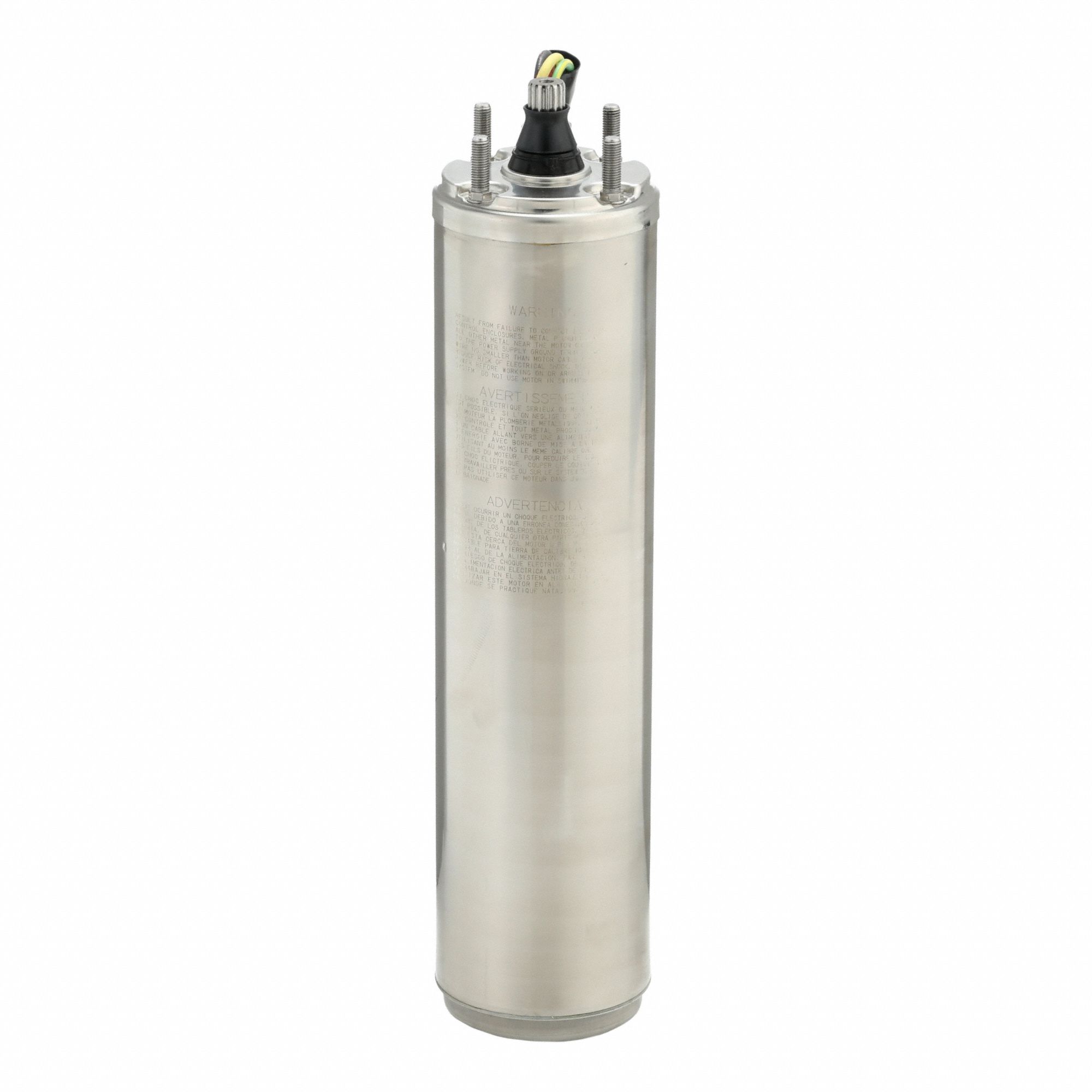Submersible Pump Motor: 3 HP, 3450 Nameplate RPM, 380V AC/400V AC/415V AC/460V AC, CCW
