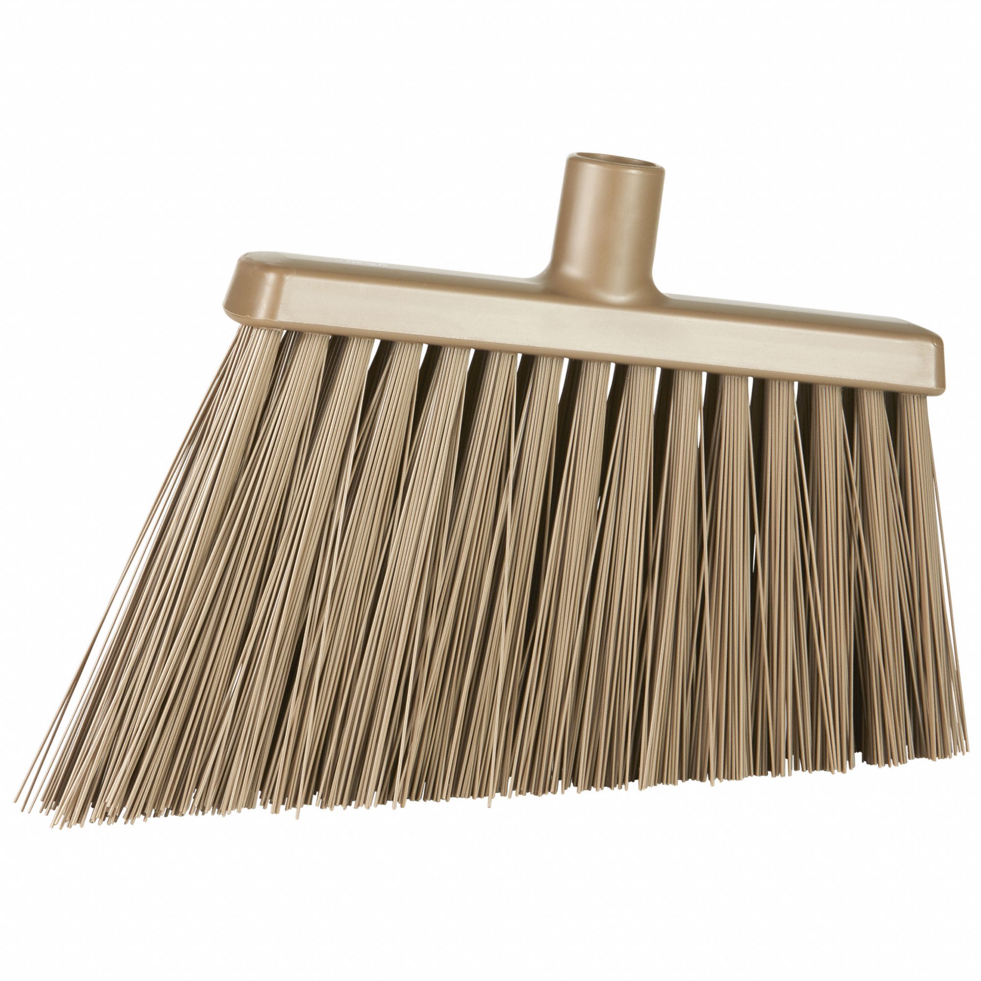 Angle Broom Head Bristle Brown 6 3/4 L