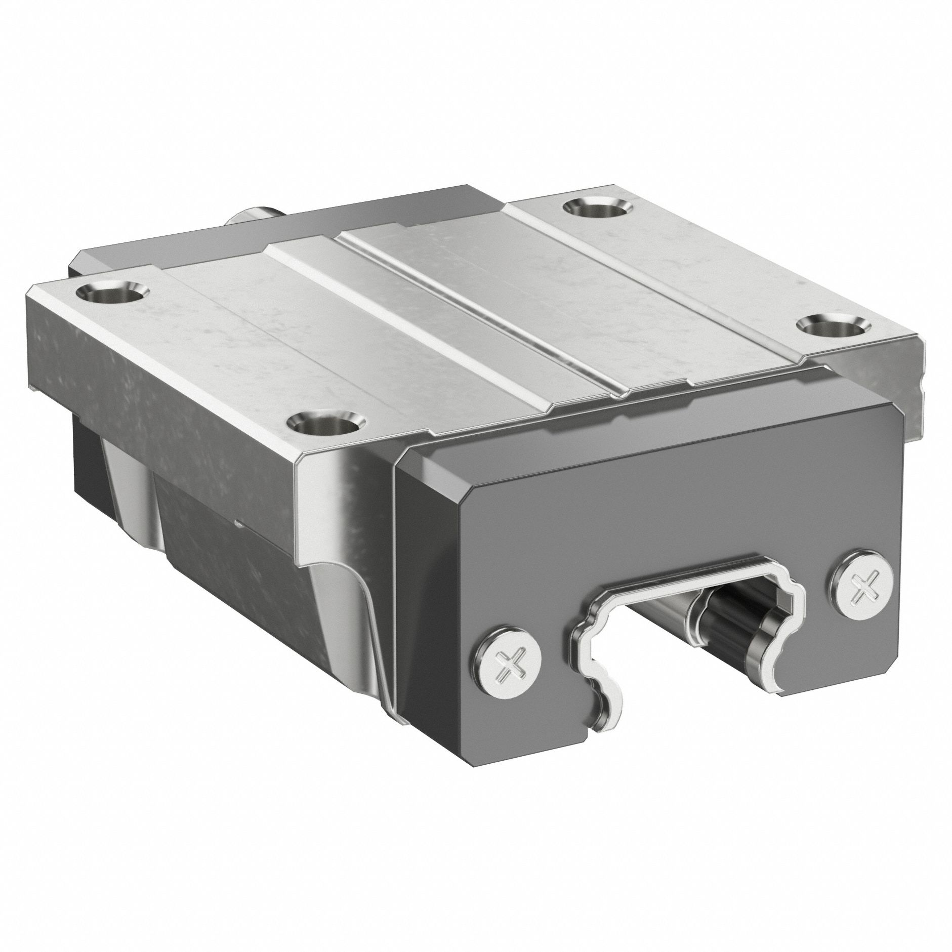 Block: For 23 mm Rail Wd, Ball, SGL Slide Guide, 24 mm Carriage Ht, 63 mm Carriage Wd