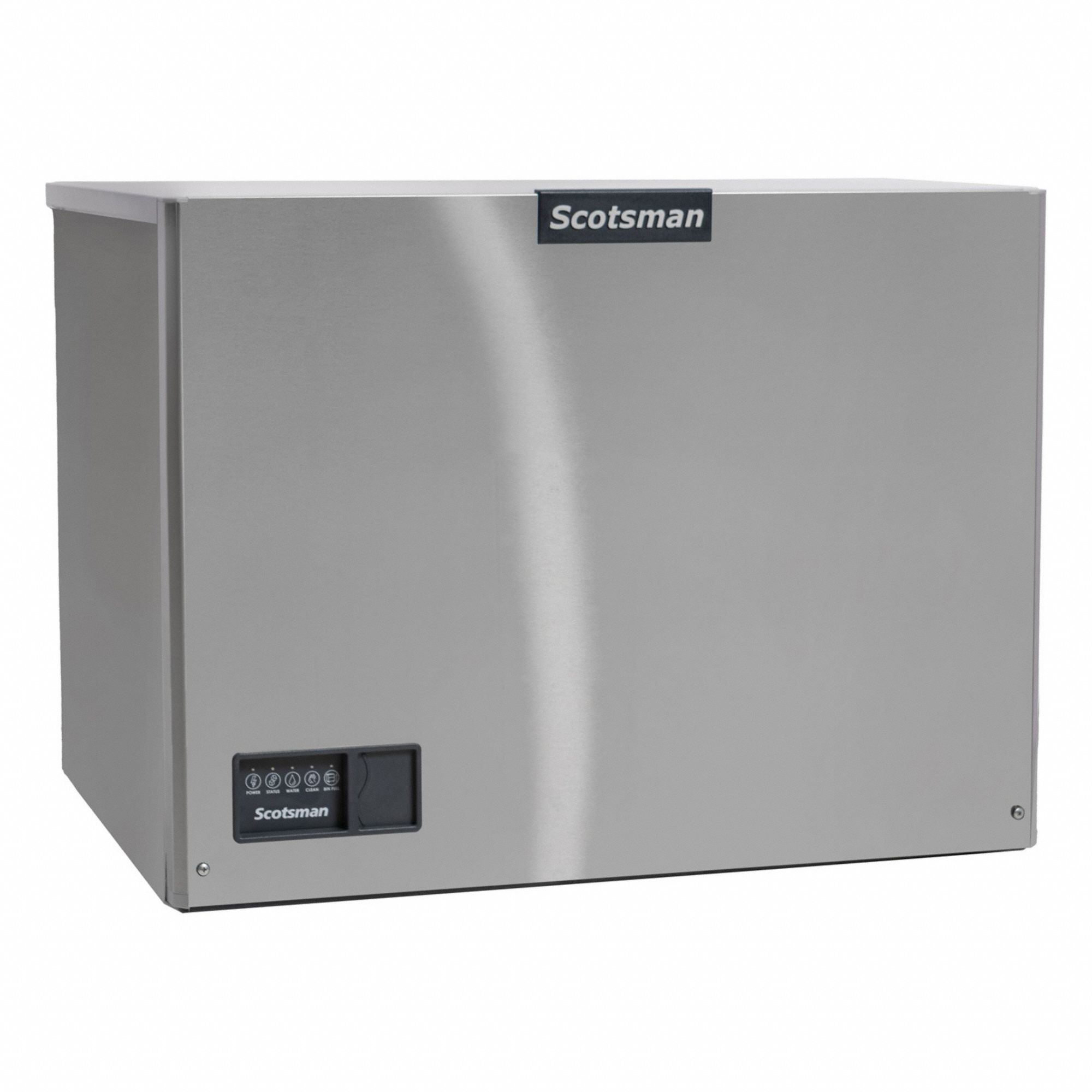 Ice Machine: Dice, 300 lb Ice per Day, Water Cooled, 23 in Ht, 30 in Wd, 24 in Dp, Modular