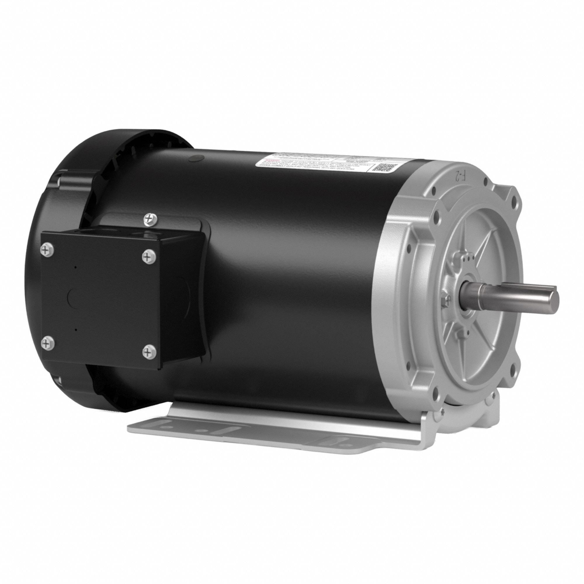 LEESON General Purpose Motors: C-Face/Universal Mount, Totally Enclosed Fan Cooled, 3/4 hp (MPN 056T11F15542). Key specifications — Brand: LEESON; Nameplate Voltage @ 60 Hz: 208-230/460V AC; Full Load Current @ 60 Hz: 3.1-3.3/1.6 A; Nameplate RPM @ 60 Hz: 1,140 RPM; Motor Enclosure: TEFC.