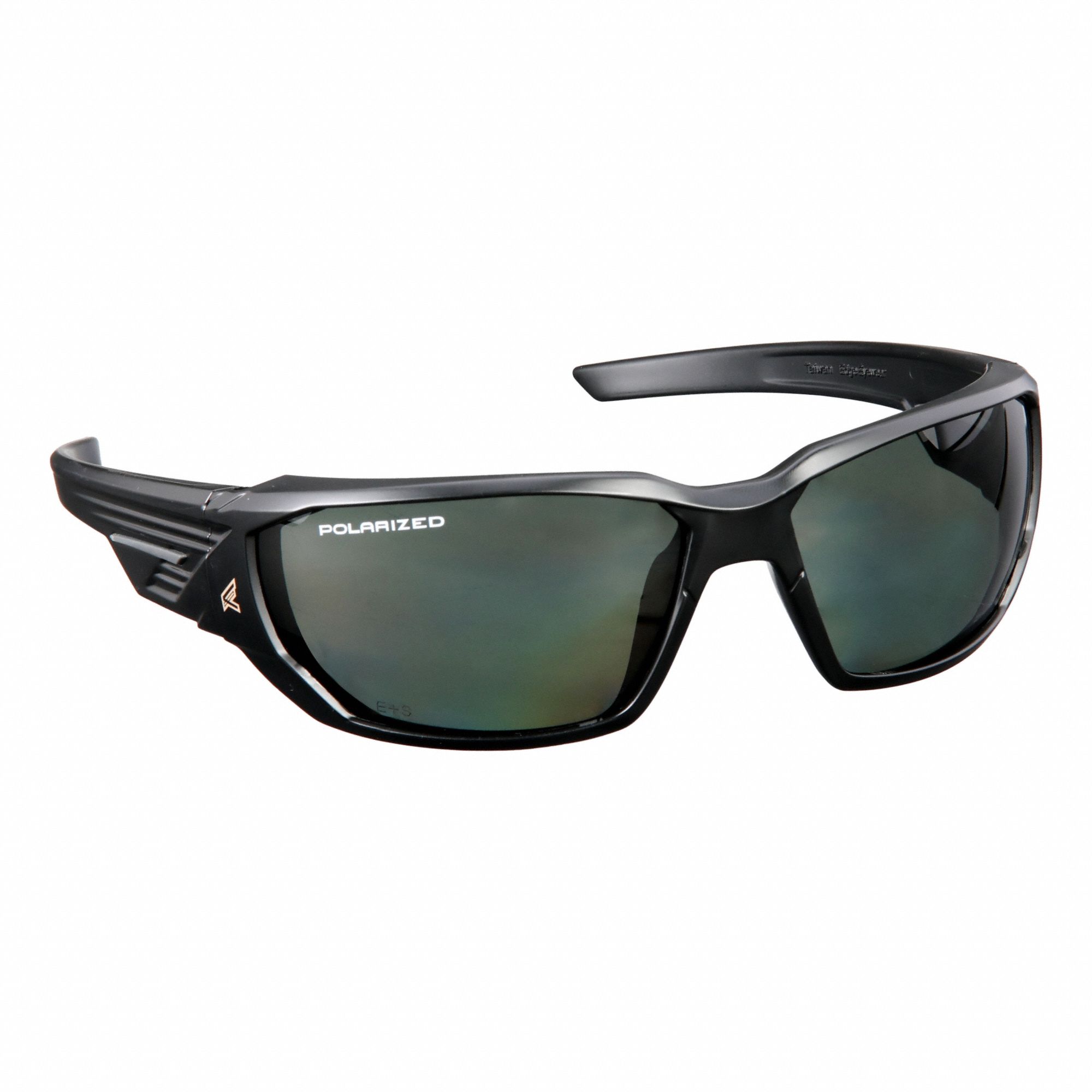 Safety Glasses: Smoke Lens, Full-Frame, Anti-Fog/Polarized/Scratch-Resistant