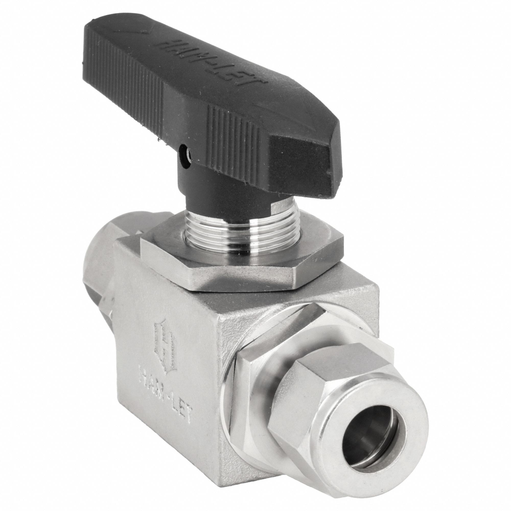 HAM-LET, 1/2 in, 316 Stainless Steel, Manual Two-Way Ball Valve ...