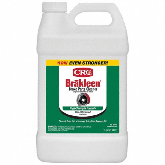 CRC Non-chlorinated Brake Parts Cleaner: Solvent, Liquid, Non-Chlorinated,  Flammable, Bottle