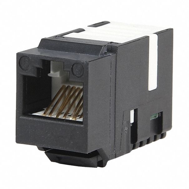 Module: Cat6, Data/HDBaseT/Power, 8 Poles, Straight, Cable, Female Straight, Polyamide