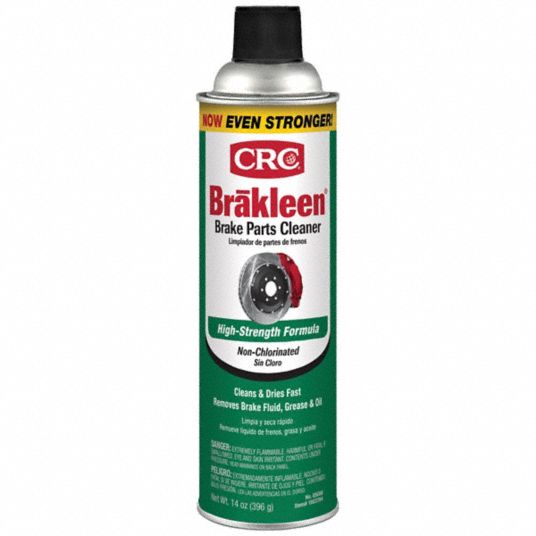 CRC, Solvent, Aerosol, Nonchlorinated Brake Parts Cleaner 802LK0