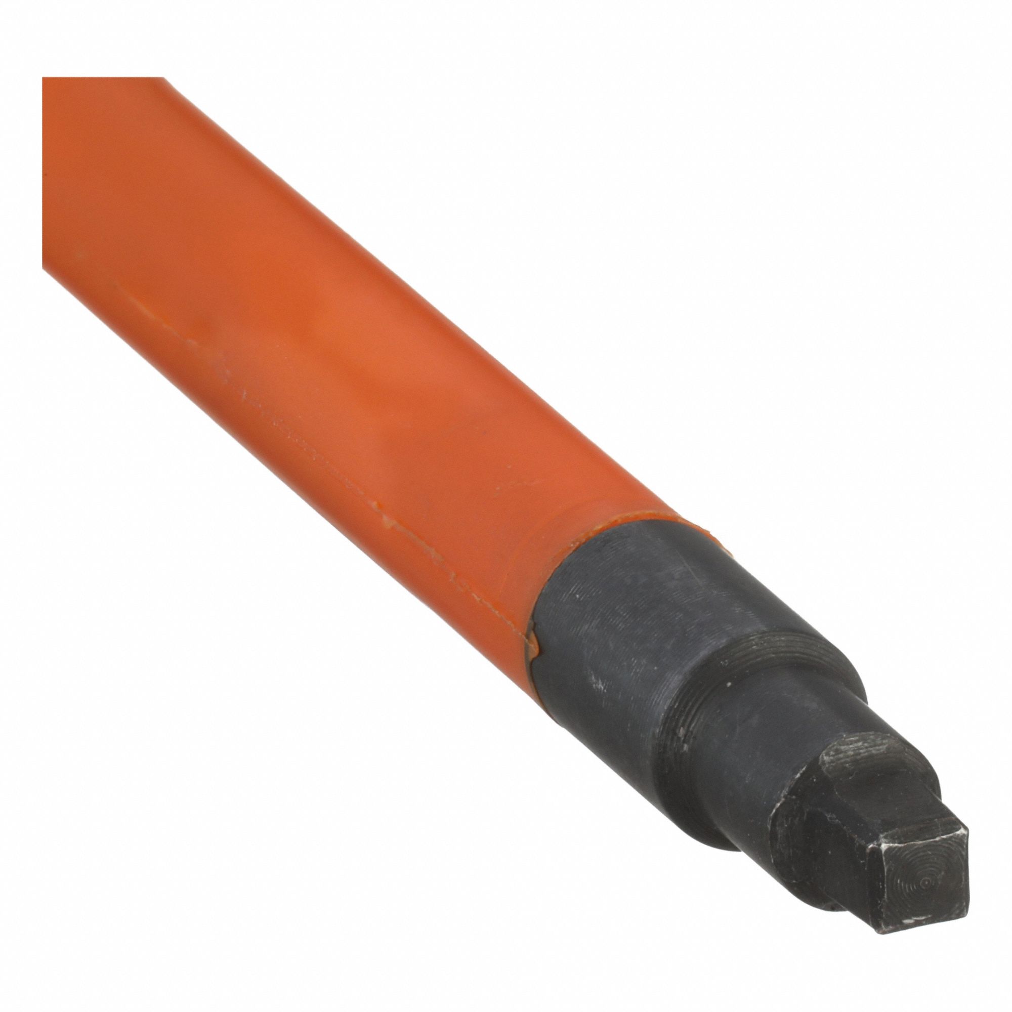 Insulated Square Screwdriver: Long Lg, #2 Tip Size, 8 1/4 in Overall Lg, 4 in Shank Lg
