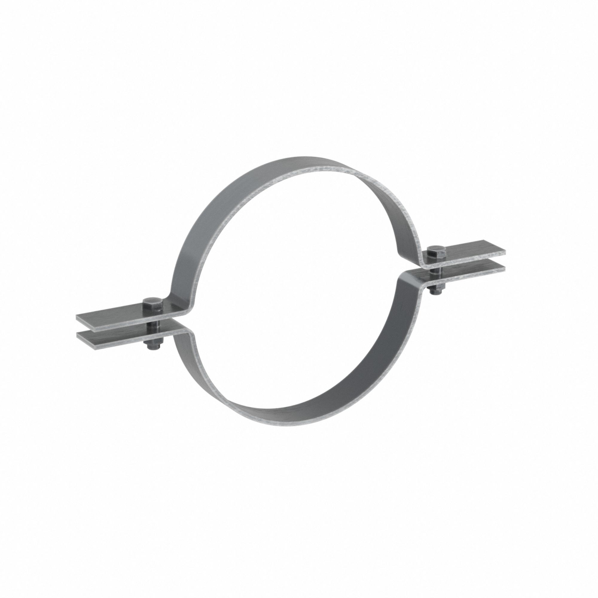 Clamp: Steel, For 12 in Pipe, 2, 700 lb Load Capacity, 22.75 in Overall Lg