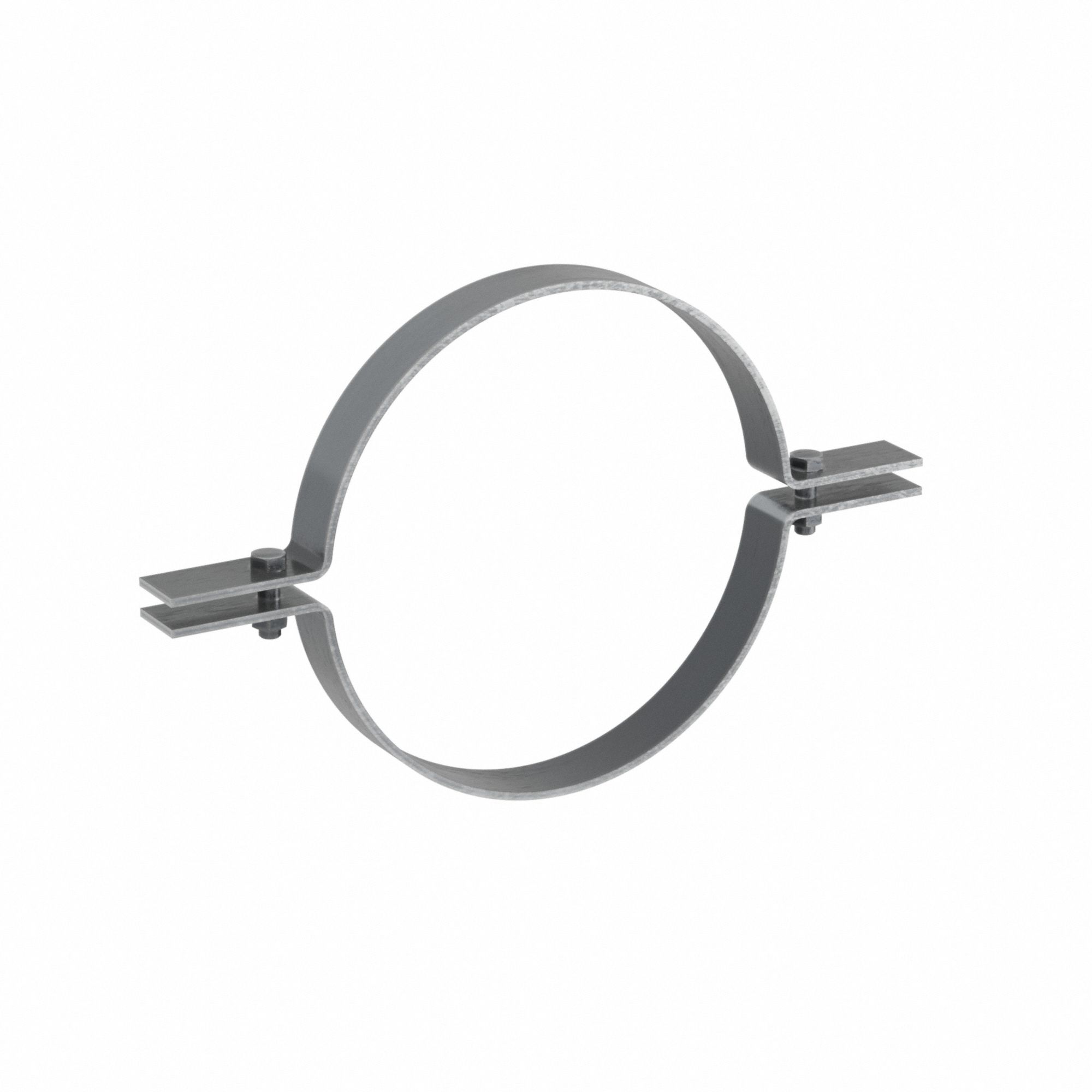 Clamp: Steel, For 14 in Pipe, 2, 700 lb Load Capacity, 24 in Overall Lg