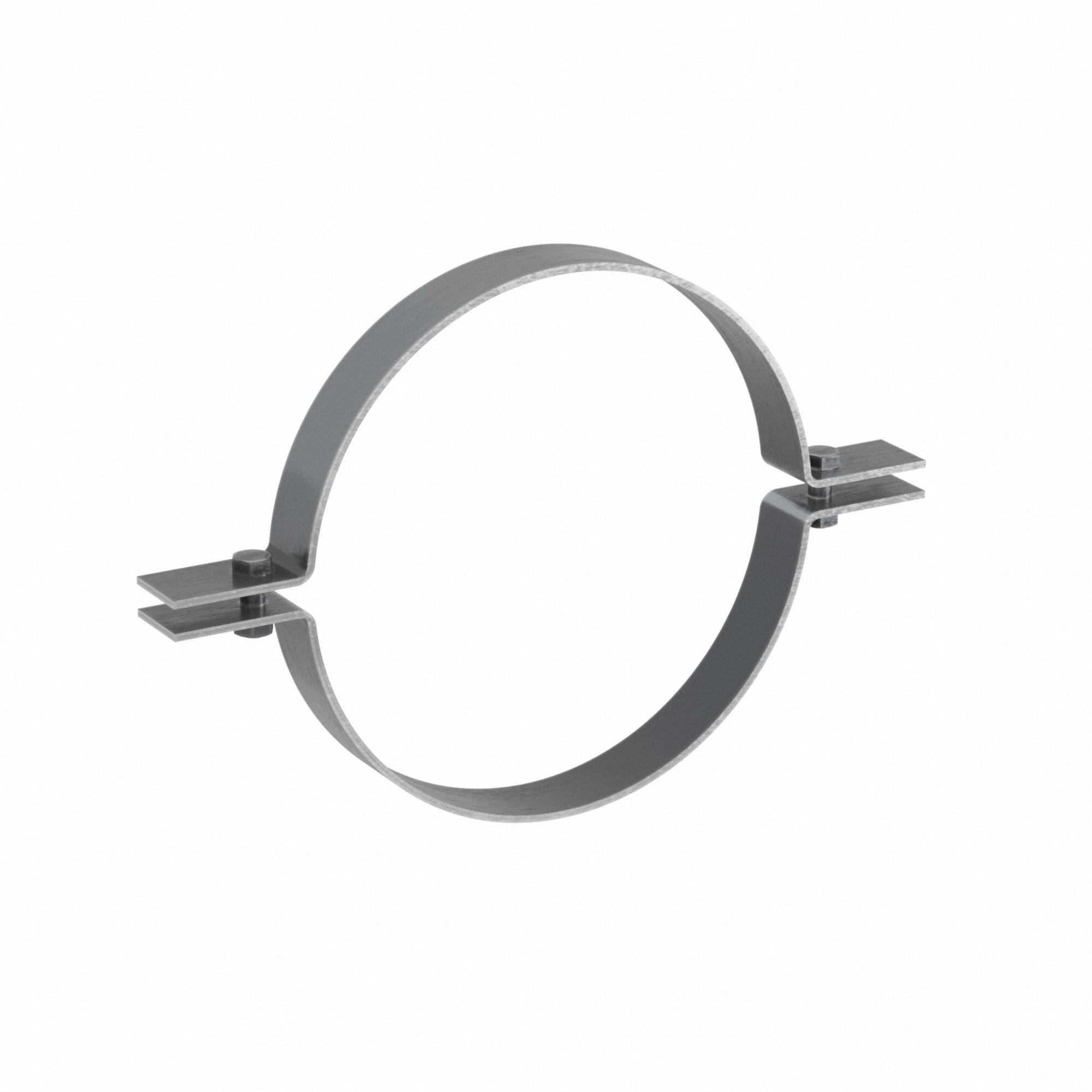 Clamp: Steel, For 16 in Pipe, 2, 900 lb Load Capacity, 26 in Overall Lg