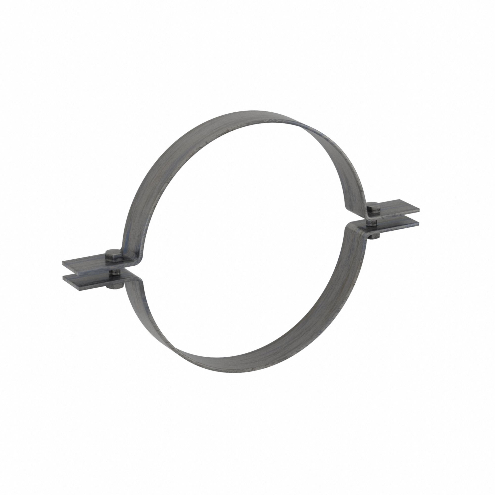 Clamp: Hot Dipped Galvanized Steel, For 16 in Pipe, 2, 900 lb Load Capacity, 26 in Overall Lg