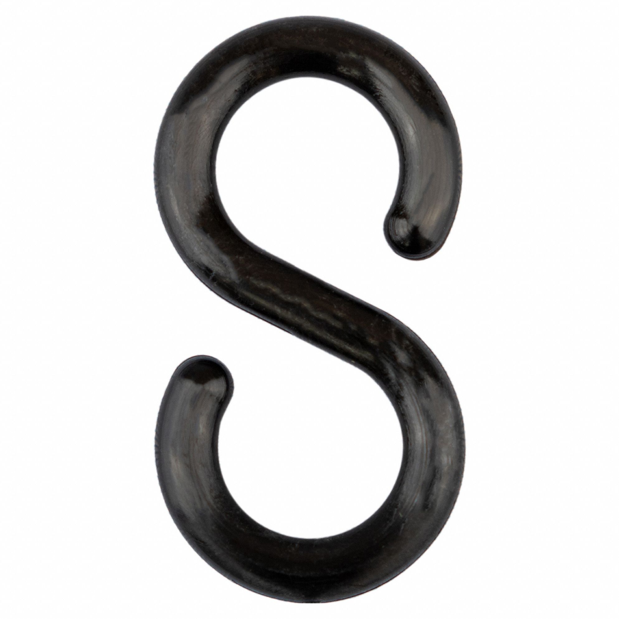 S-HOOKS 1.5 INCH BLACK 10 PACK