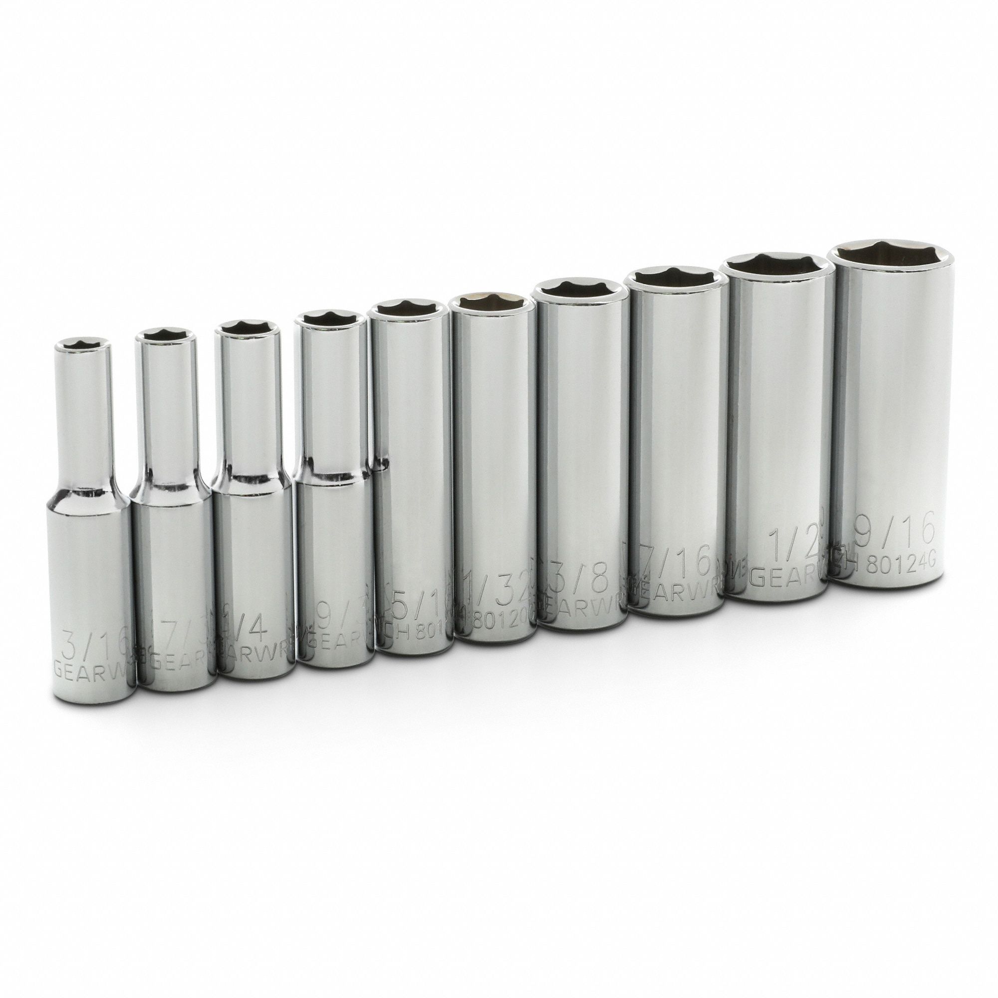 Set skt dp sae 1/4dr 6pt 10pc