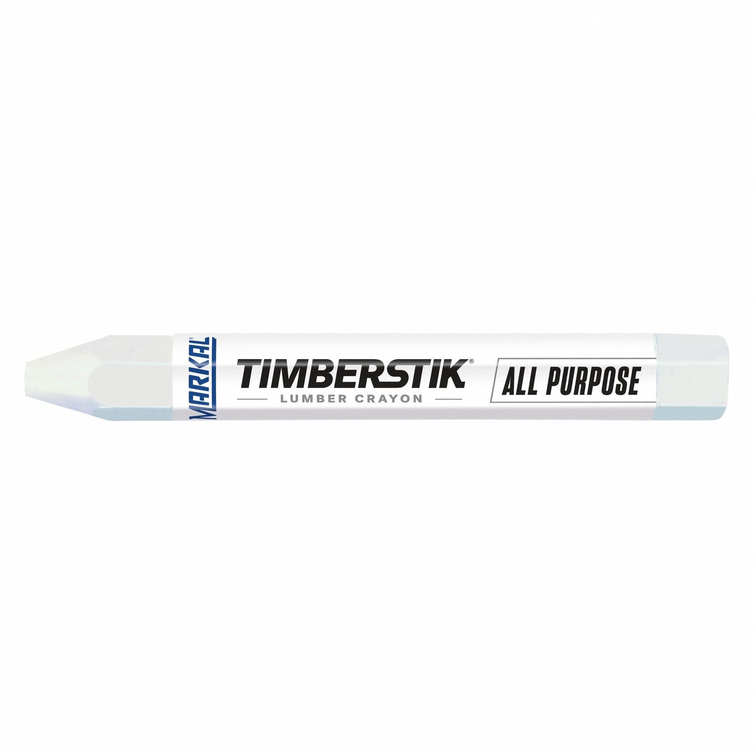 Markal Pro-Ex Lumber Crayons - White