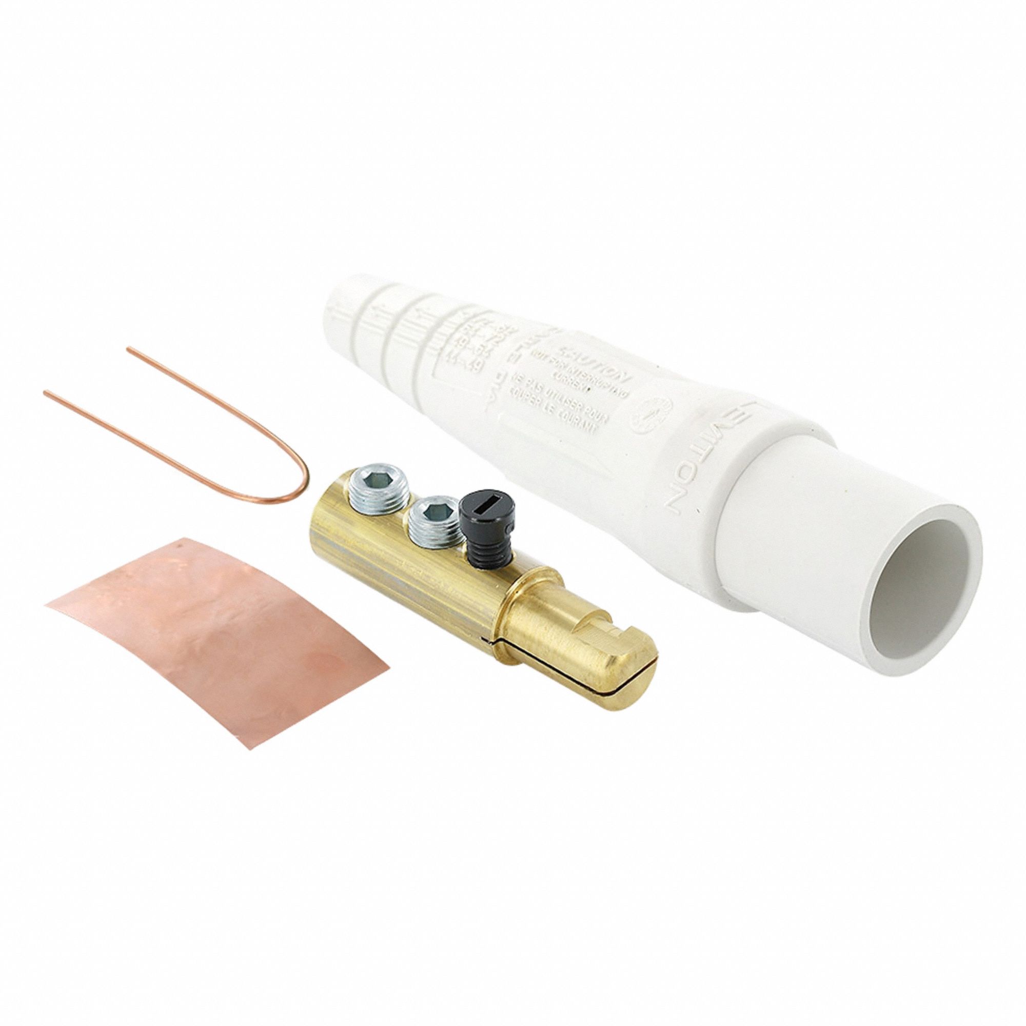 Single Pole Inline 190 A Male White