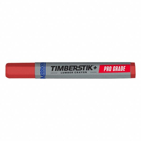 MARKAL, Clay, 14 mm Tip Wd, Lumber Crayon 9WRC180382 Grainger