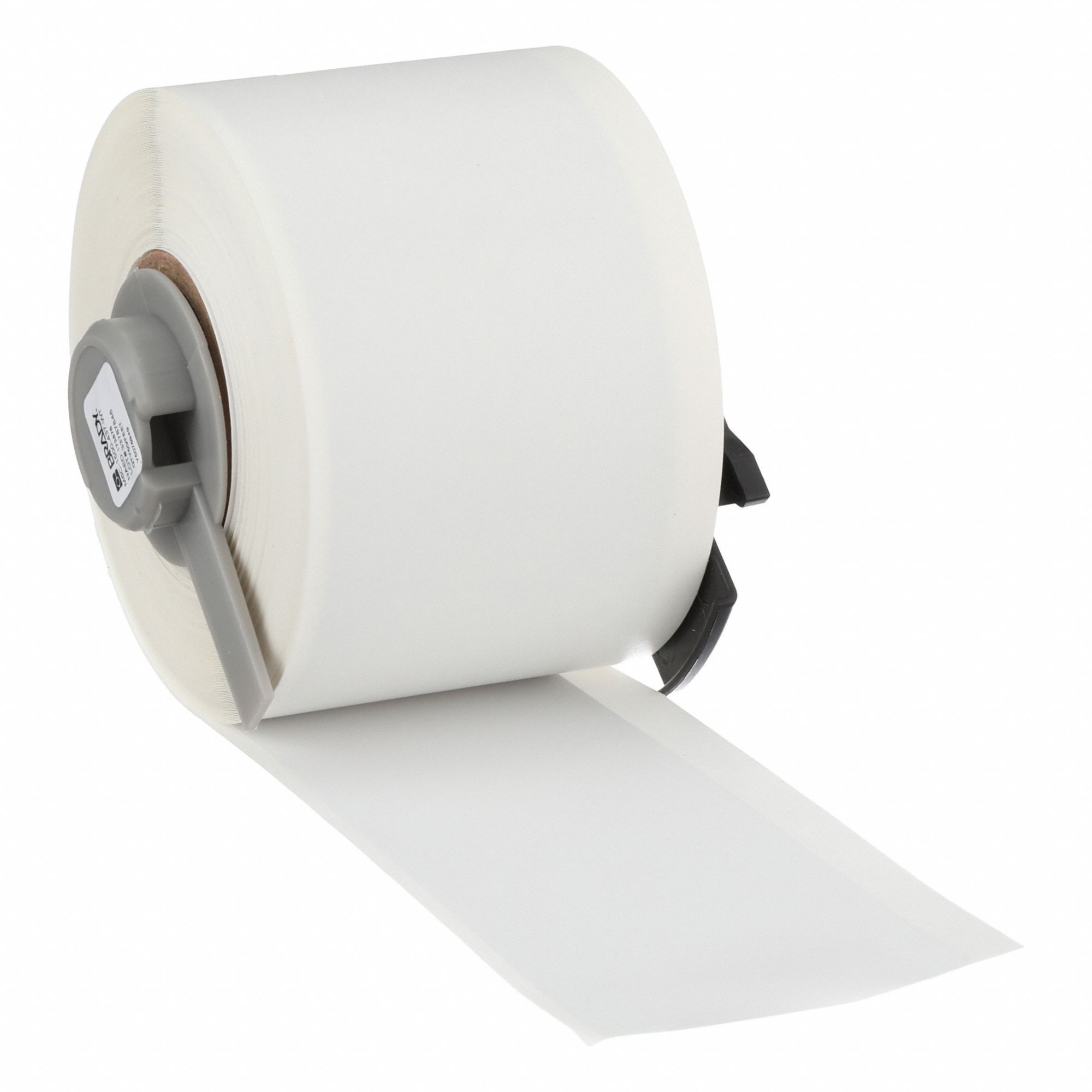 Wraparound Label: 1 1/2 in, Polyvinyl Fluoride, Blue on White/Green on White/Red on White