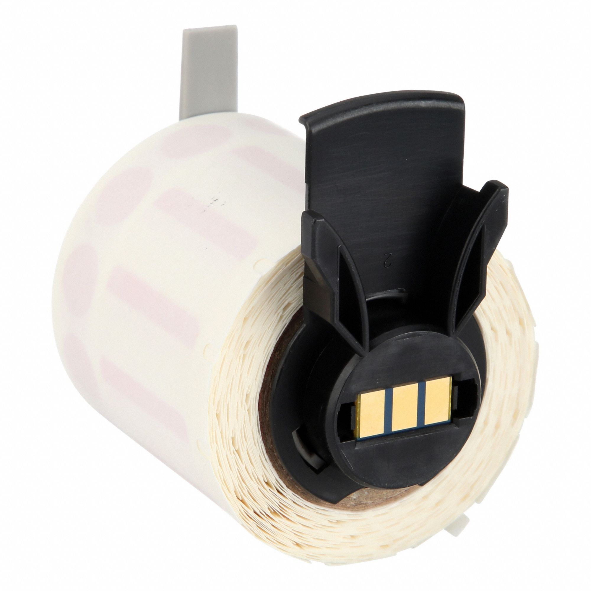 Pre-Cut Label Stock Roll: 3/8 in x 1 in, Acrylic, Permanent Adhesive, 500 Labels, Permanent