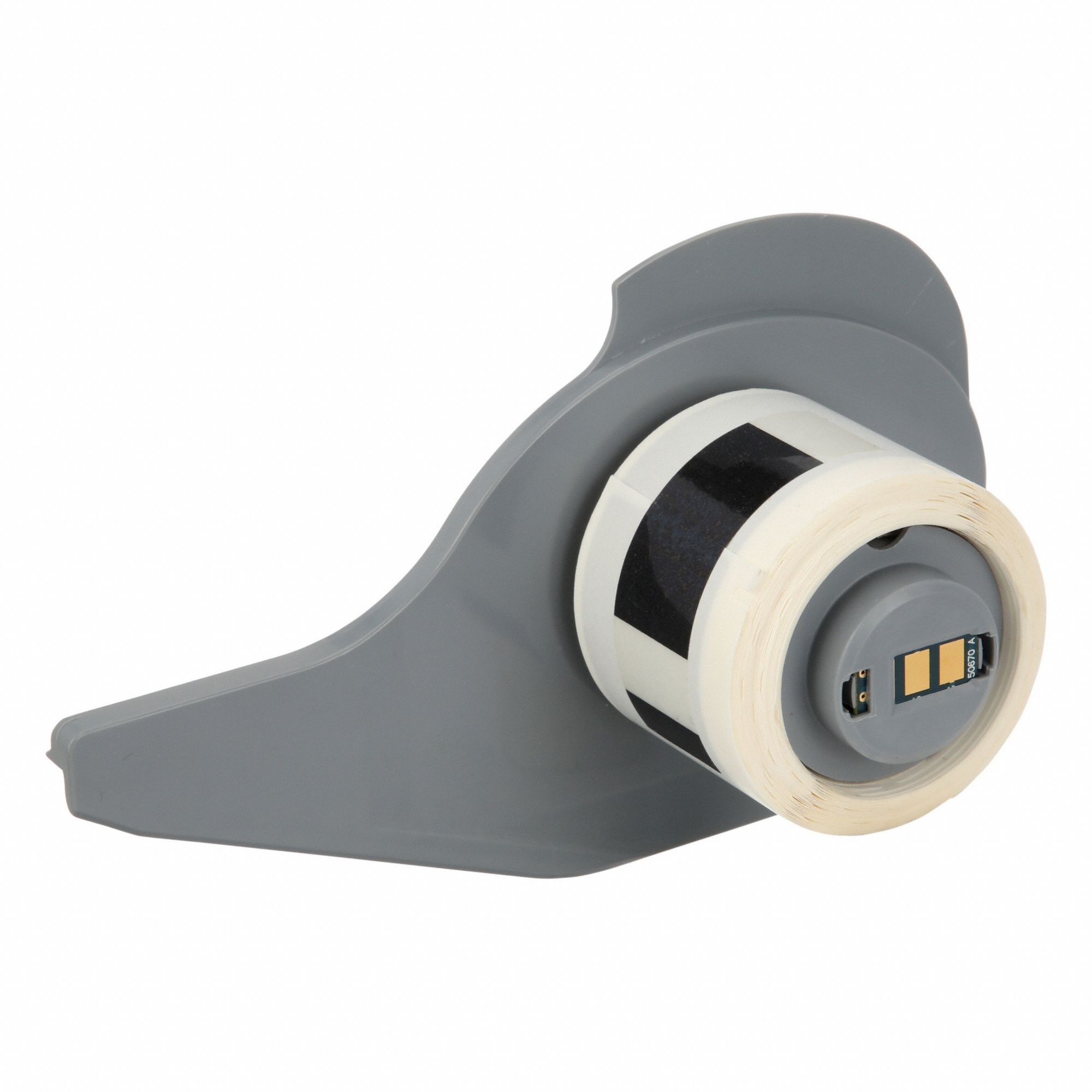 Pre-Cut Label Stock Roll: Tamper Indicating, 1 in x 1 in, 1 in x 1 in, Silver (Gloss)