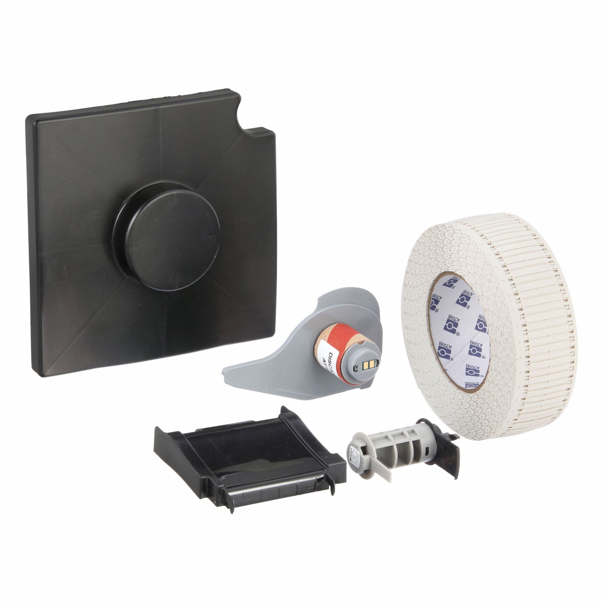 Tag Label: 5/32 in x 1 3/16 in, 1 1/8 in, Polypropylene, White, 3, 000 Tags