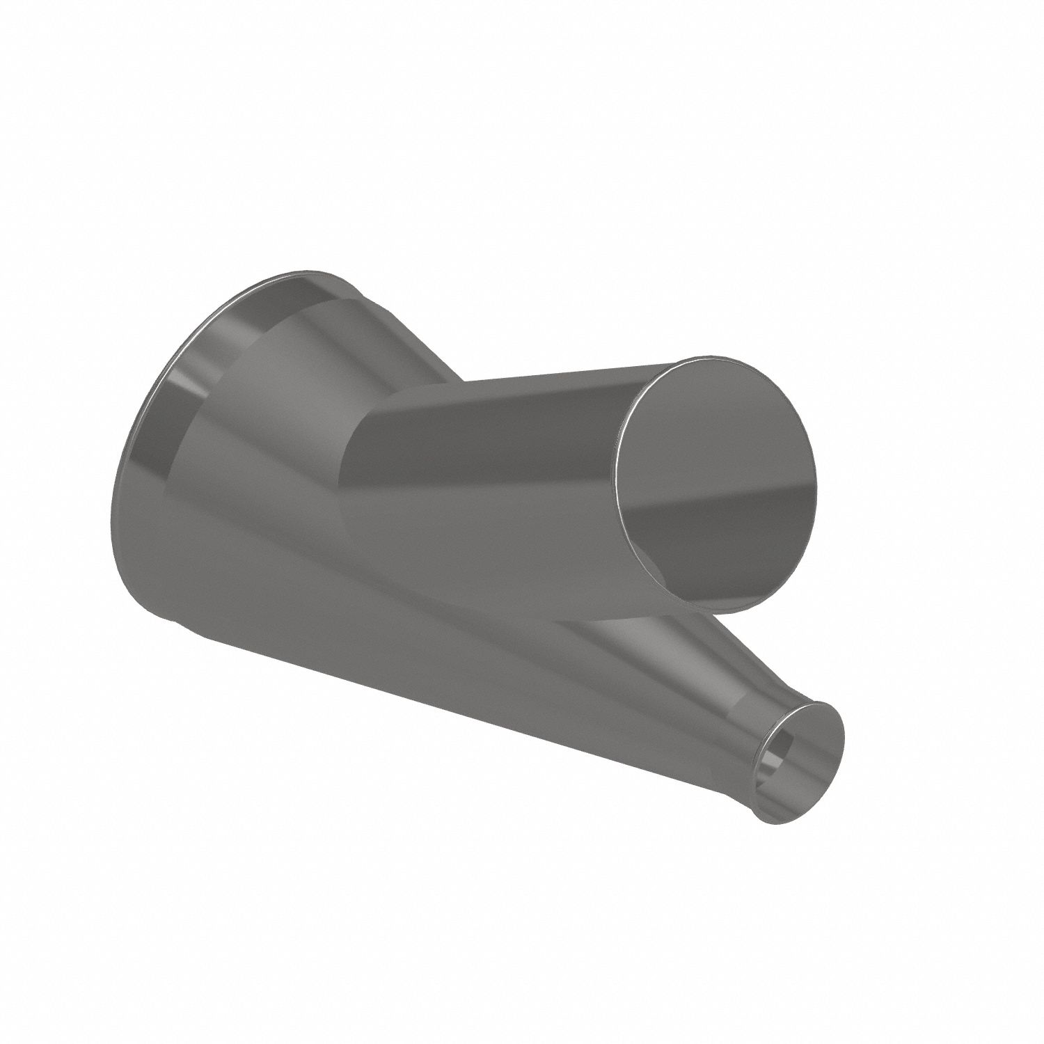 Dust Collection Duct and Fittings: Steel, For 4 in_8 in_12 in Duct Dia, 25 in Overall Lg, 30° Angle