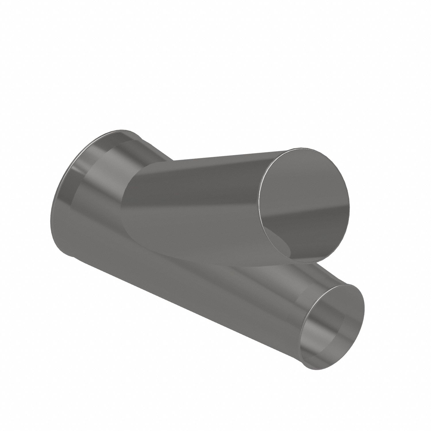 Dust Collection Duct and Fittings: Steel, For 8 in_10 in_12 in Duct Dia, 29 in Overall Lg, 30° Angle