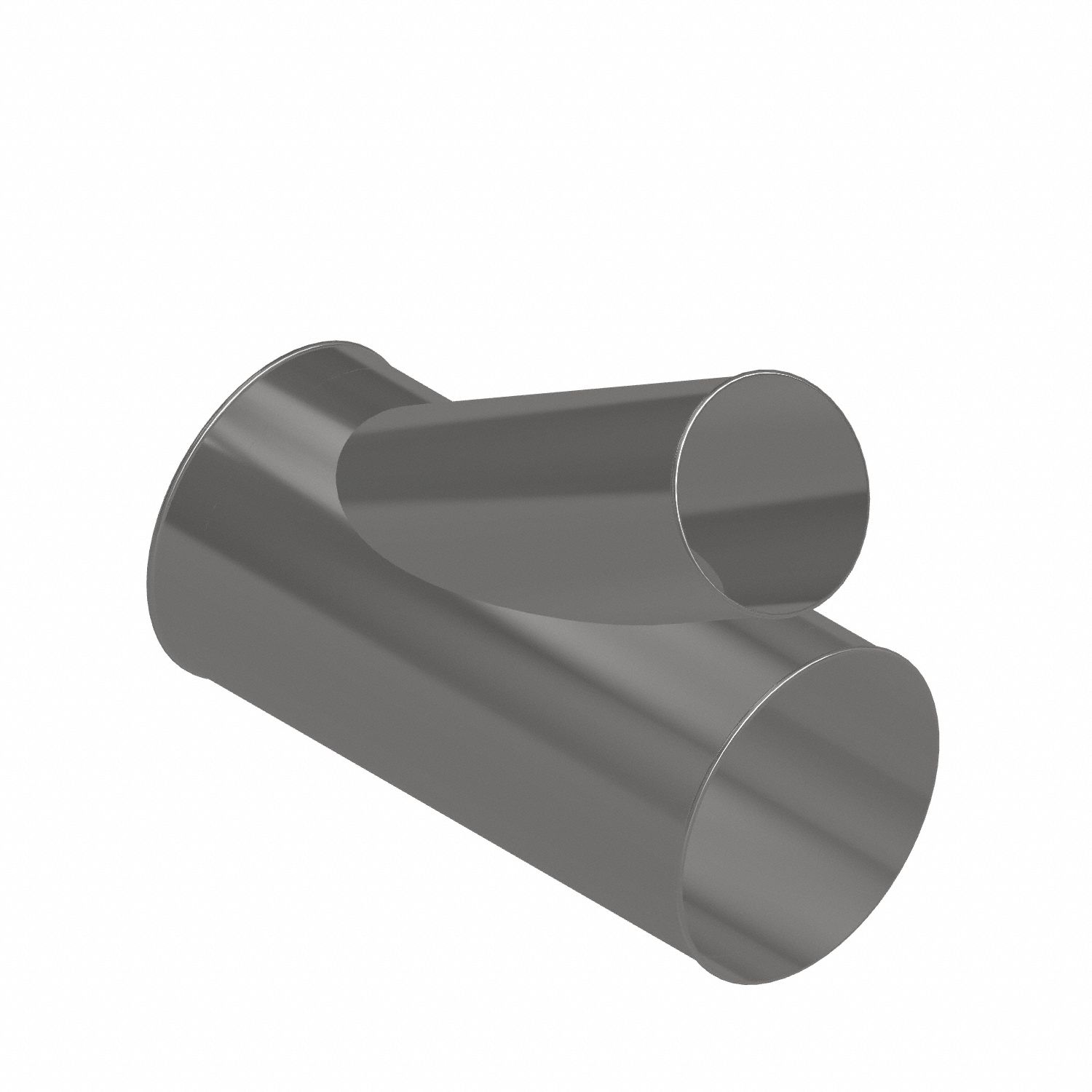 Dust Collection Duct and Fittings: Steel, For 8 in_12 in Duct Dia, 25 in Overall Lg, 30° Angle