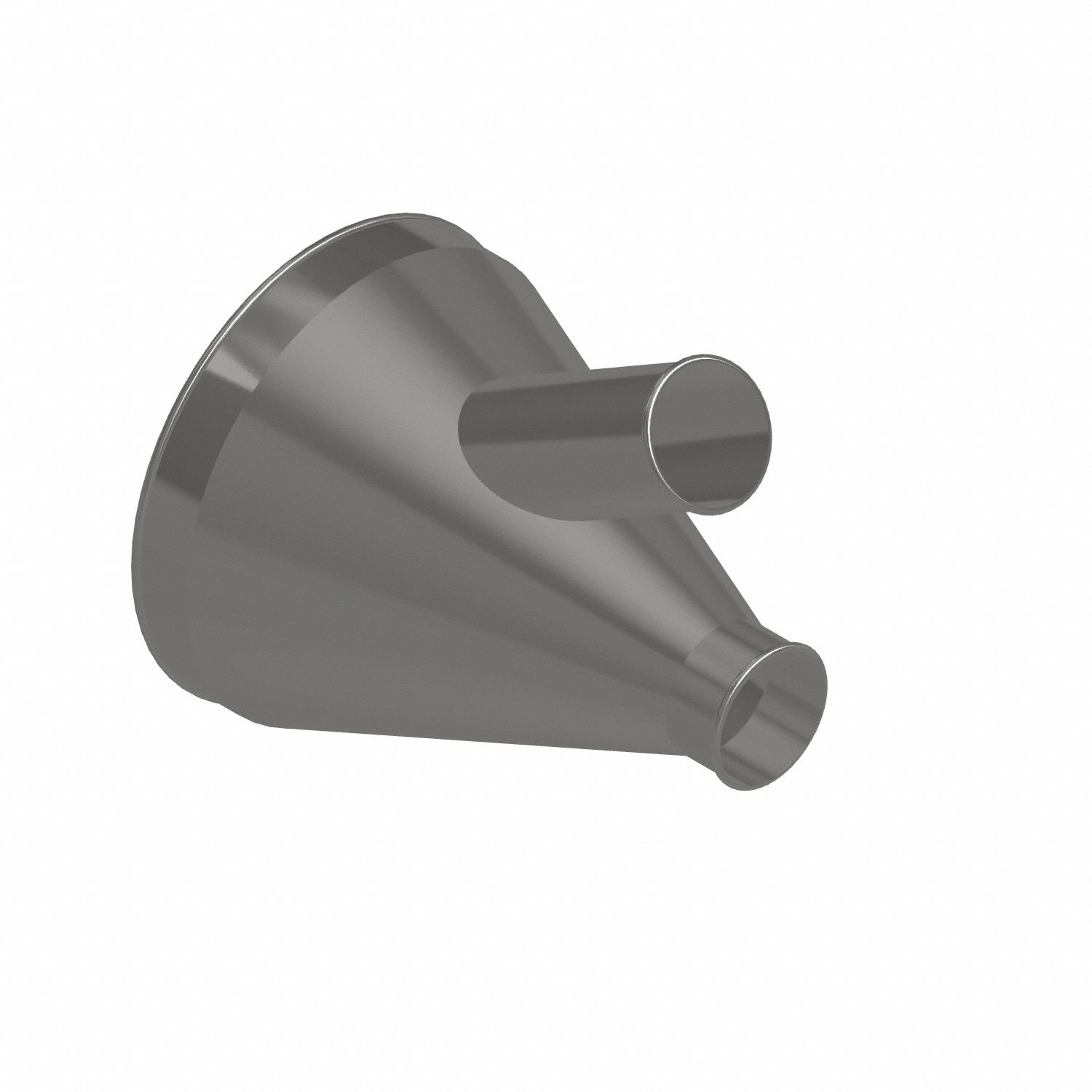 Dust Collection Duct and Fittings: Steel, For 4 in_14 in Duct Dia, 17 in Overall Lg, 30° Angle