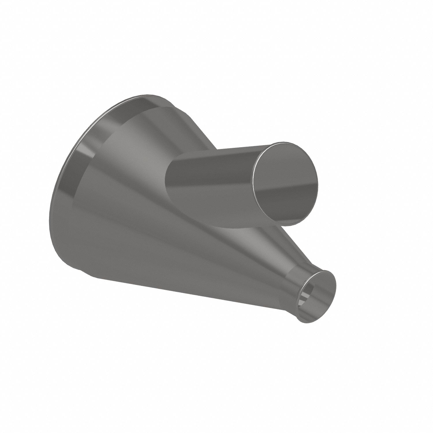 Dust Collection Duct and Fittings: Steel, For 4 in_6 in_14 in Duct Dia, 21 in Overall Lg, 30° Angle