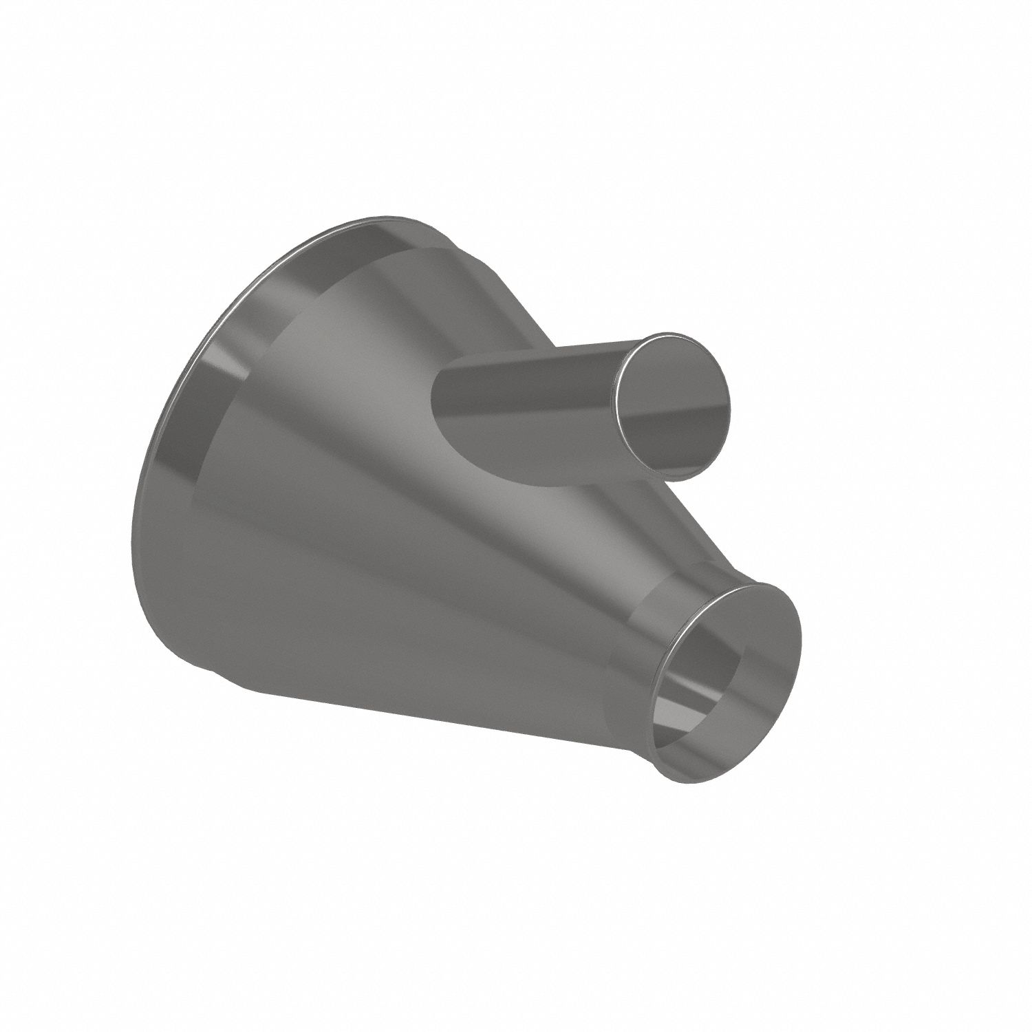 Dust Collection Duct and Fittings: Steel, For 4 in_6 in_14 in Duct Dia, 17 in Overall Lg, 30° Angle