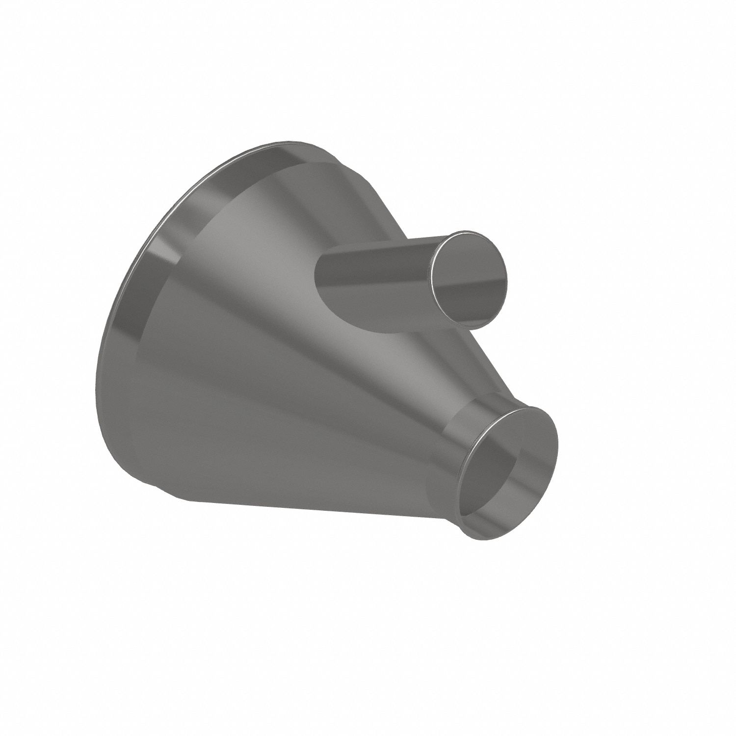 Dust Collection Duct and Fittings: Steel, For 4 in_6 in_16 in Duct Dia, 17 in Overall Lg, 30° Angle