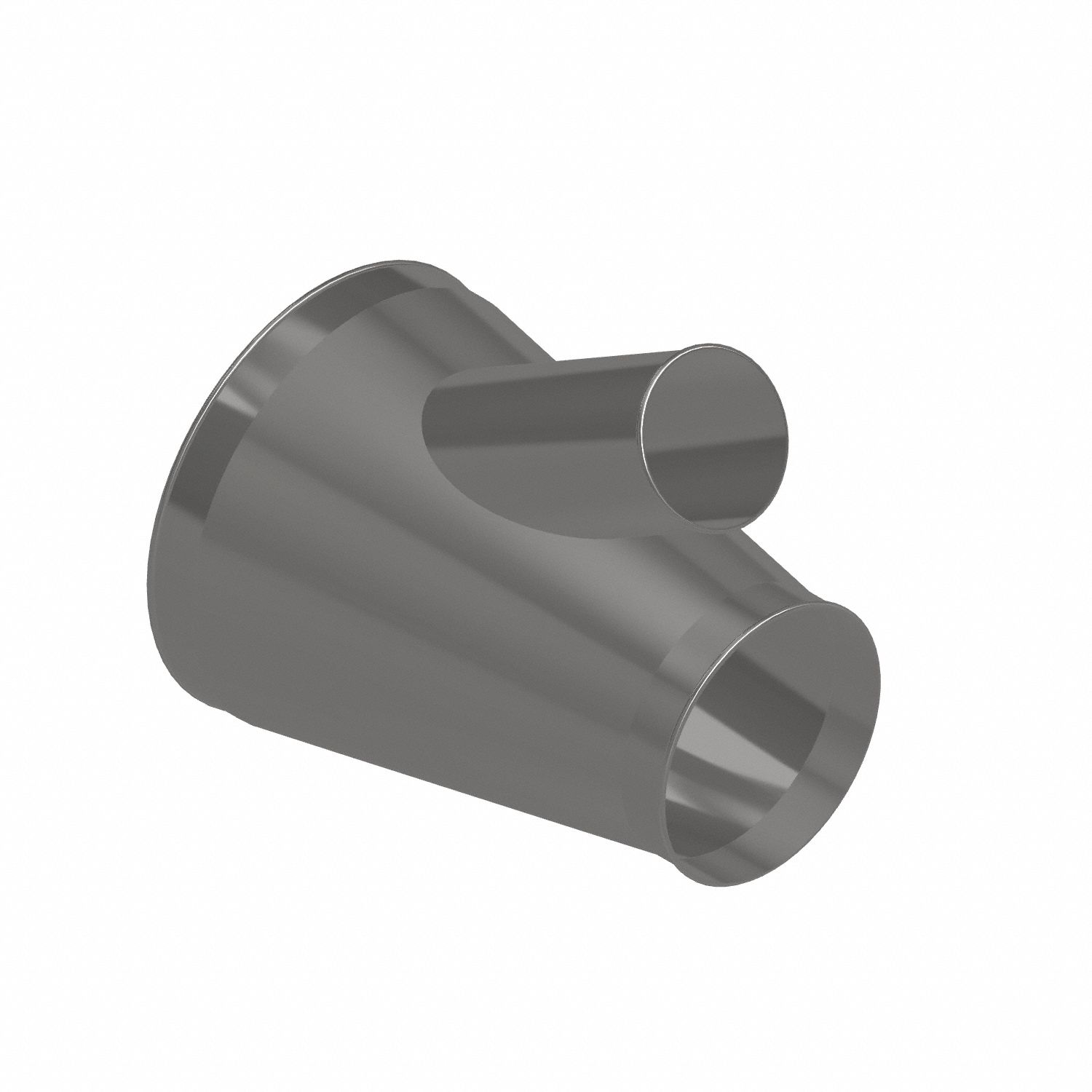 Dust Collection Duct and Fittings: Steel, For 6 in_10 in_16 in Duct Dia, 21 in Overall Lg, 30° Angle