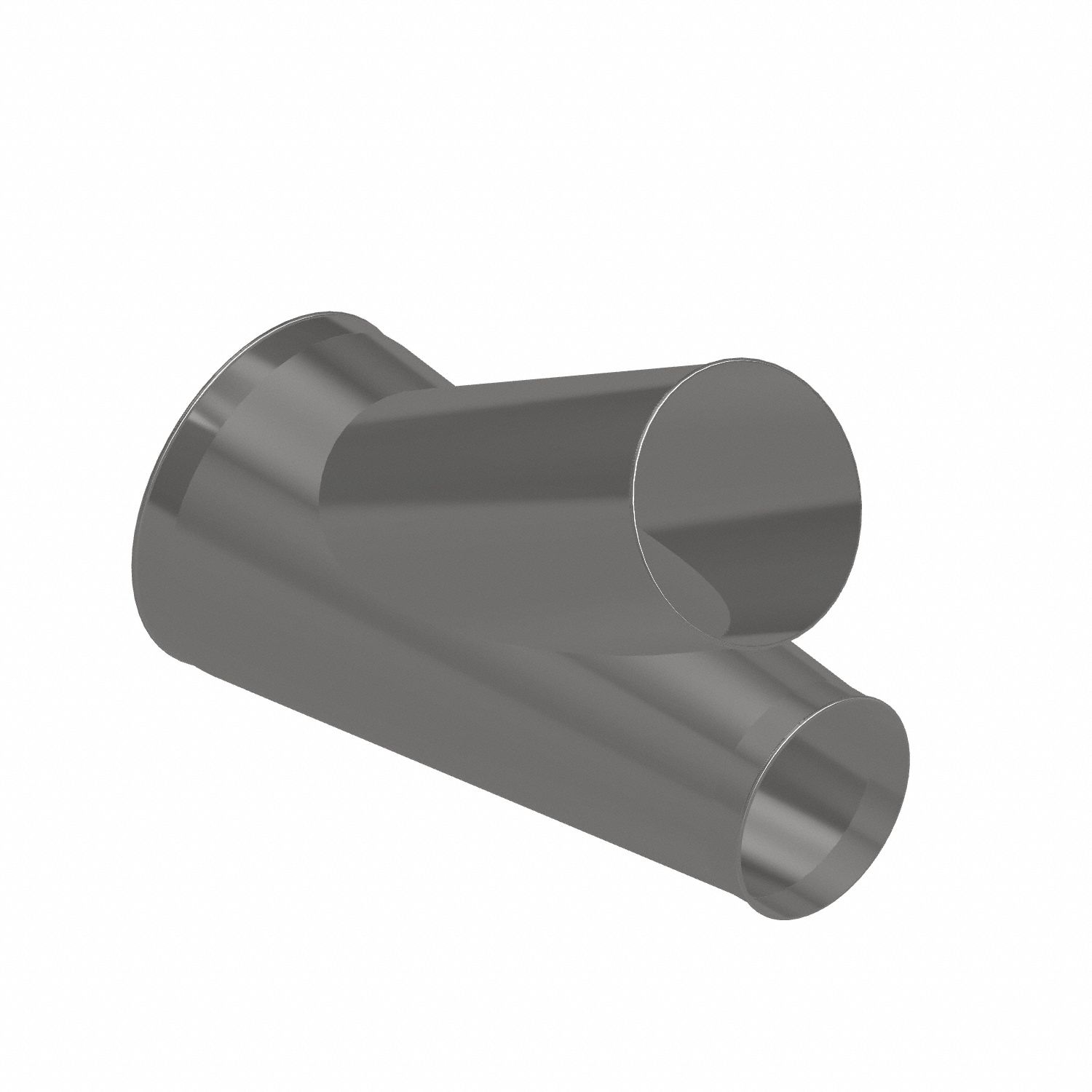 Dust Collection Duct and Fittings: Steel, For 10 in_12 in_16 in Duct Dia, 33 in Overall Lg