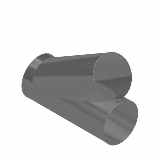 Steel, For 24 in Duct Dia, Dust Collection Duct and Fittings 806WR78040005104 Grainger