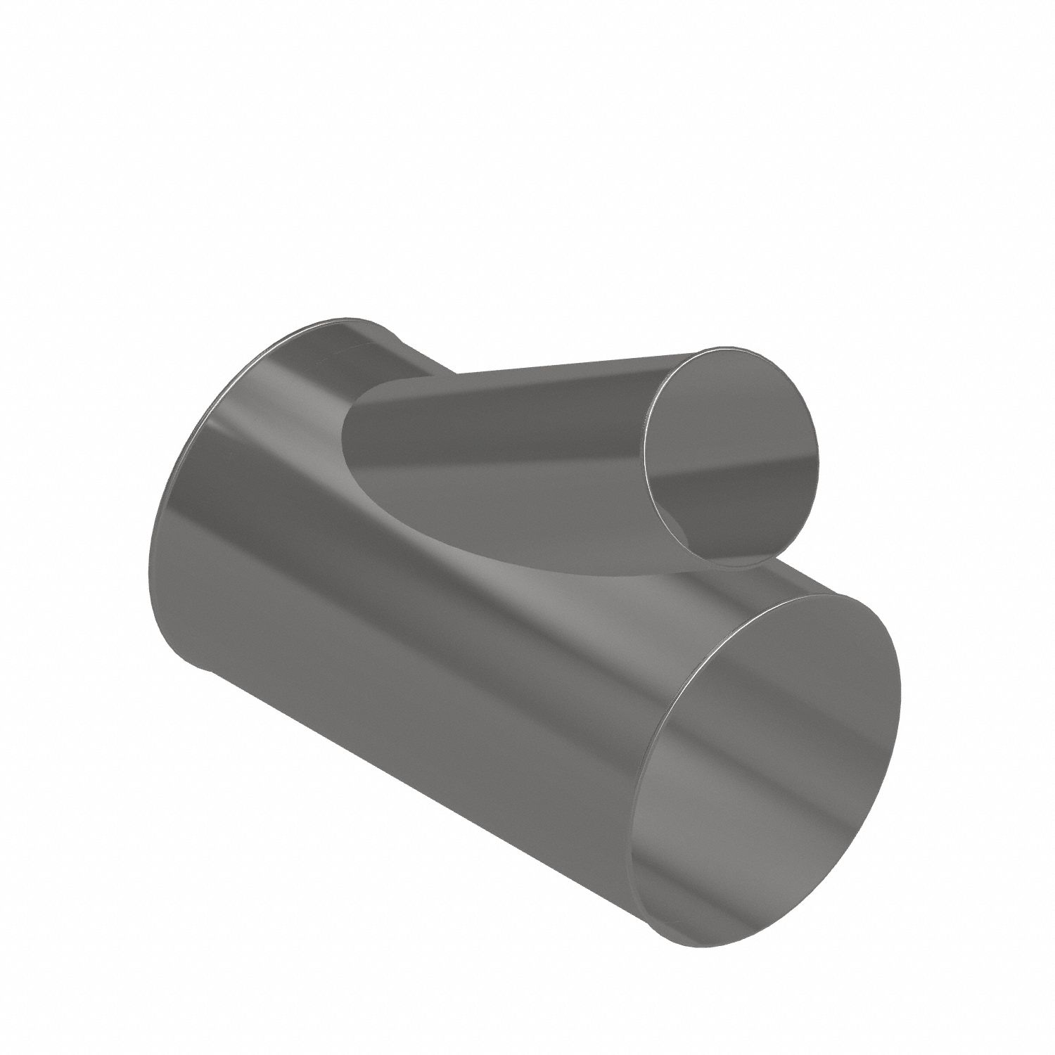 Dust Collection Duct and Fittings: Stainless Steel, For 8 in_14 in Duct Dia, 25 in Overall Lg