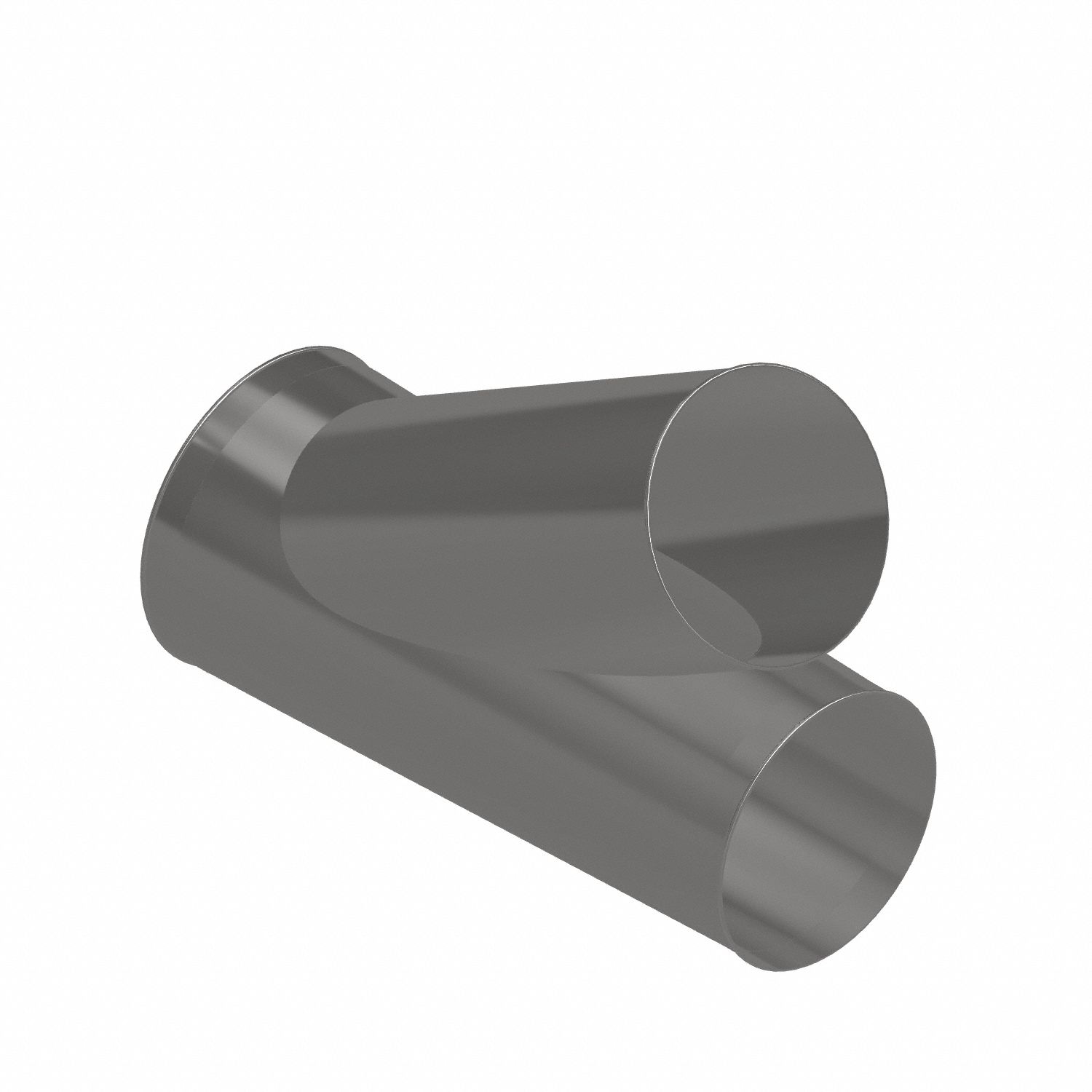 Dust Collection Duct and Fittings: Stainless Steel, For 14 in_16 in Duct Dia, 37 in Overall Lg