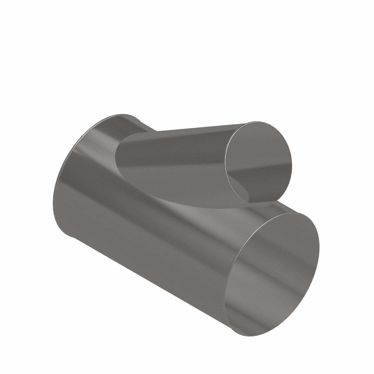 Dust Collection Duct and Fittings: Stainless Steel, For 10 in_16 in Duct Dia, 29 in Overall Lg