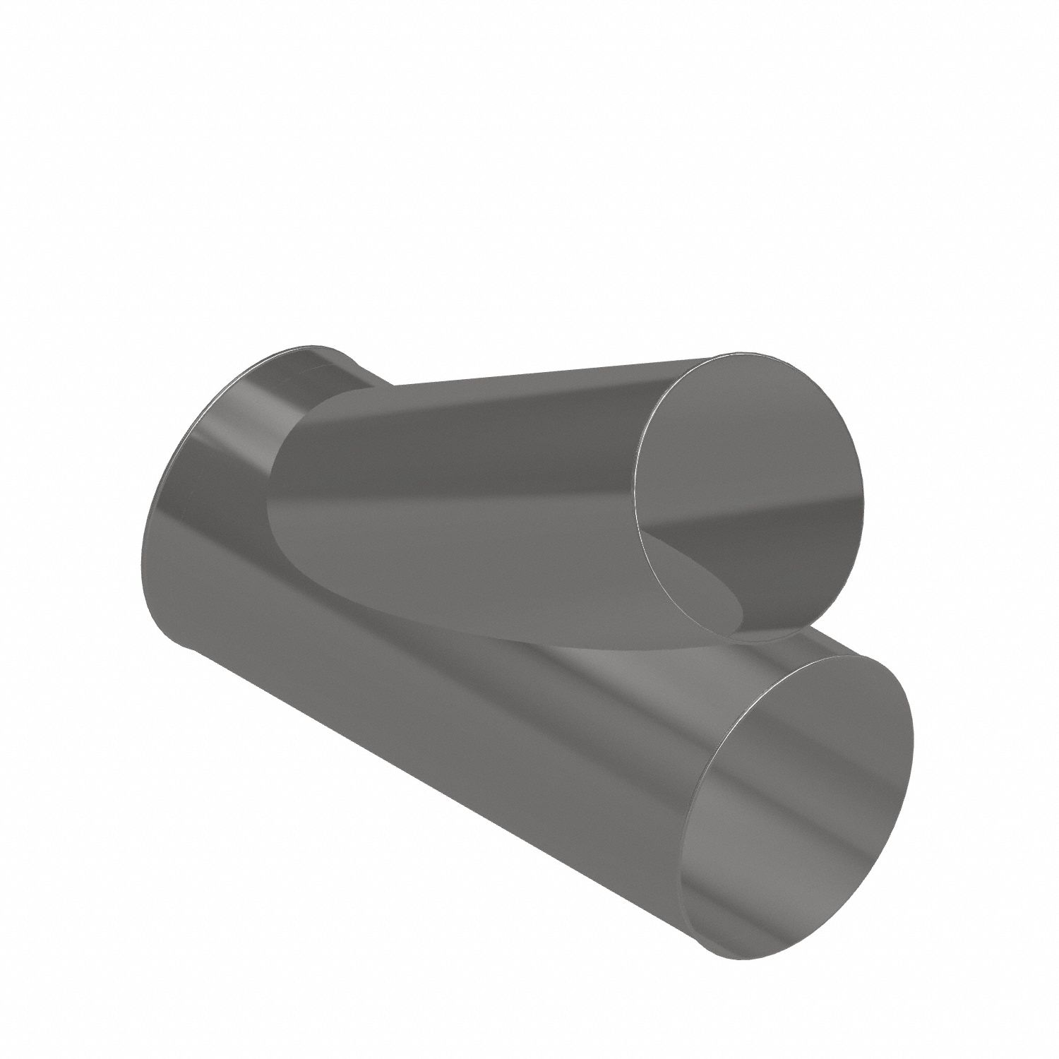 Dust Collection Duct and Fittings: Stainless Steel, For 14 in_16 in Duct Dia, 37 in Overall Lg