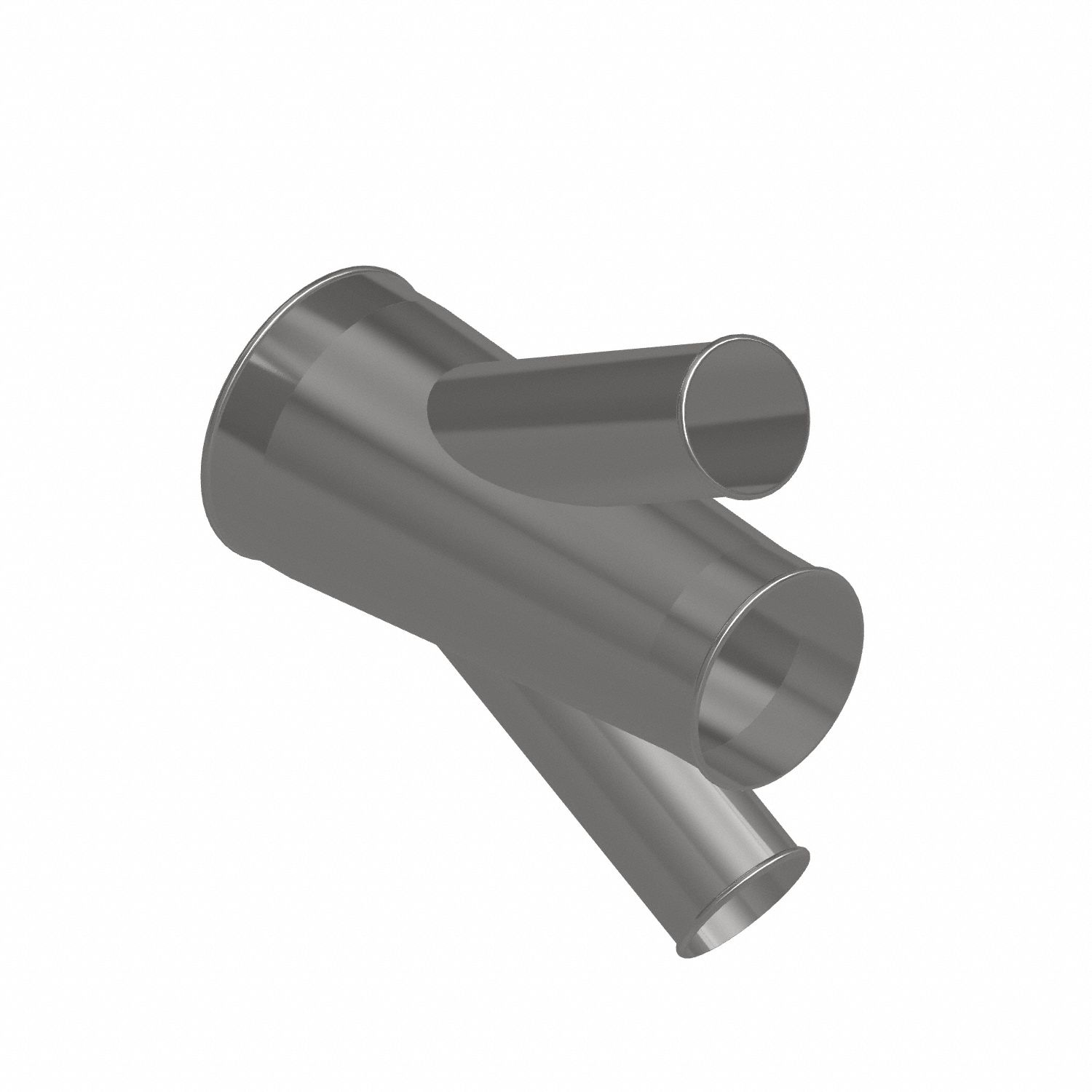 Dust Collection Duct and Fittings: Steel, For 4 in_6 in_8 in Duct Dia, 17 in Overall Lg, 30° Angle