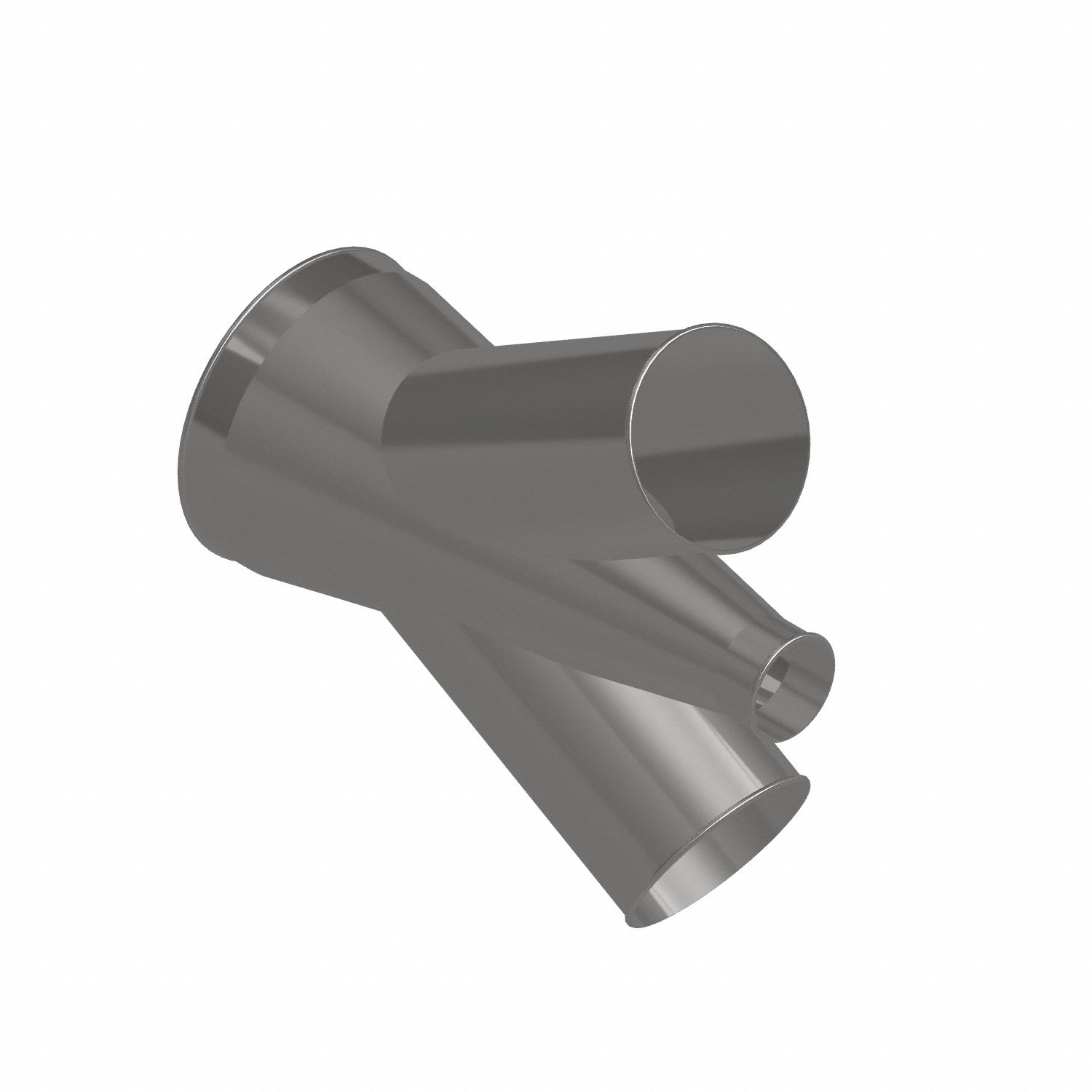 Dust Collection Duct and Fittings: Steel, For 4 in_8 in_12 in Duct Dia, 25 in Overall Lg, 30° Angle