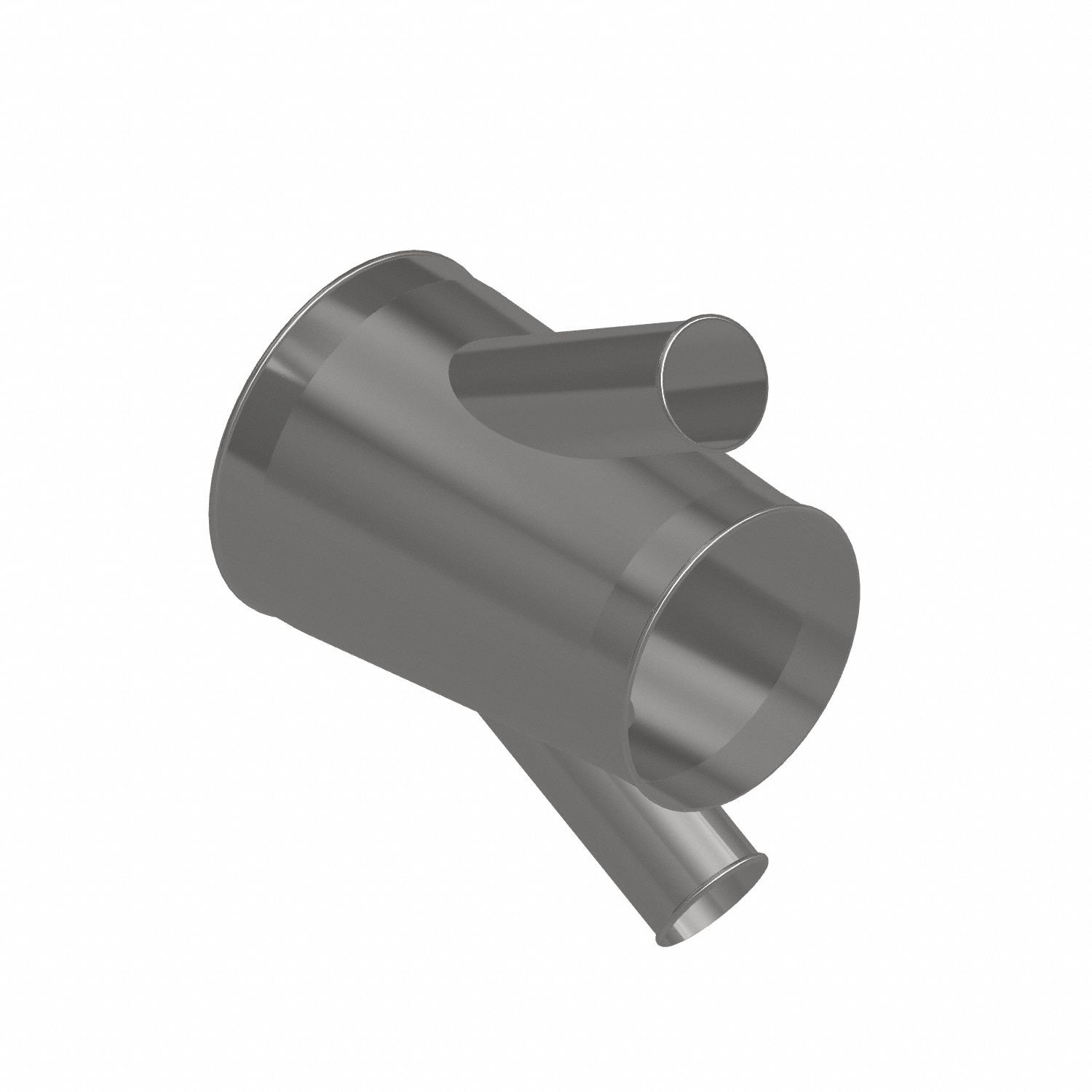 Dust Collection Duct and Fittings: Steel, For 4 in_10 in_12 in Duct Dia, 17 in Overall Lg, 30° Angle