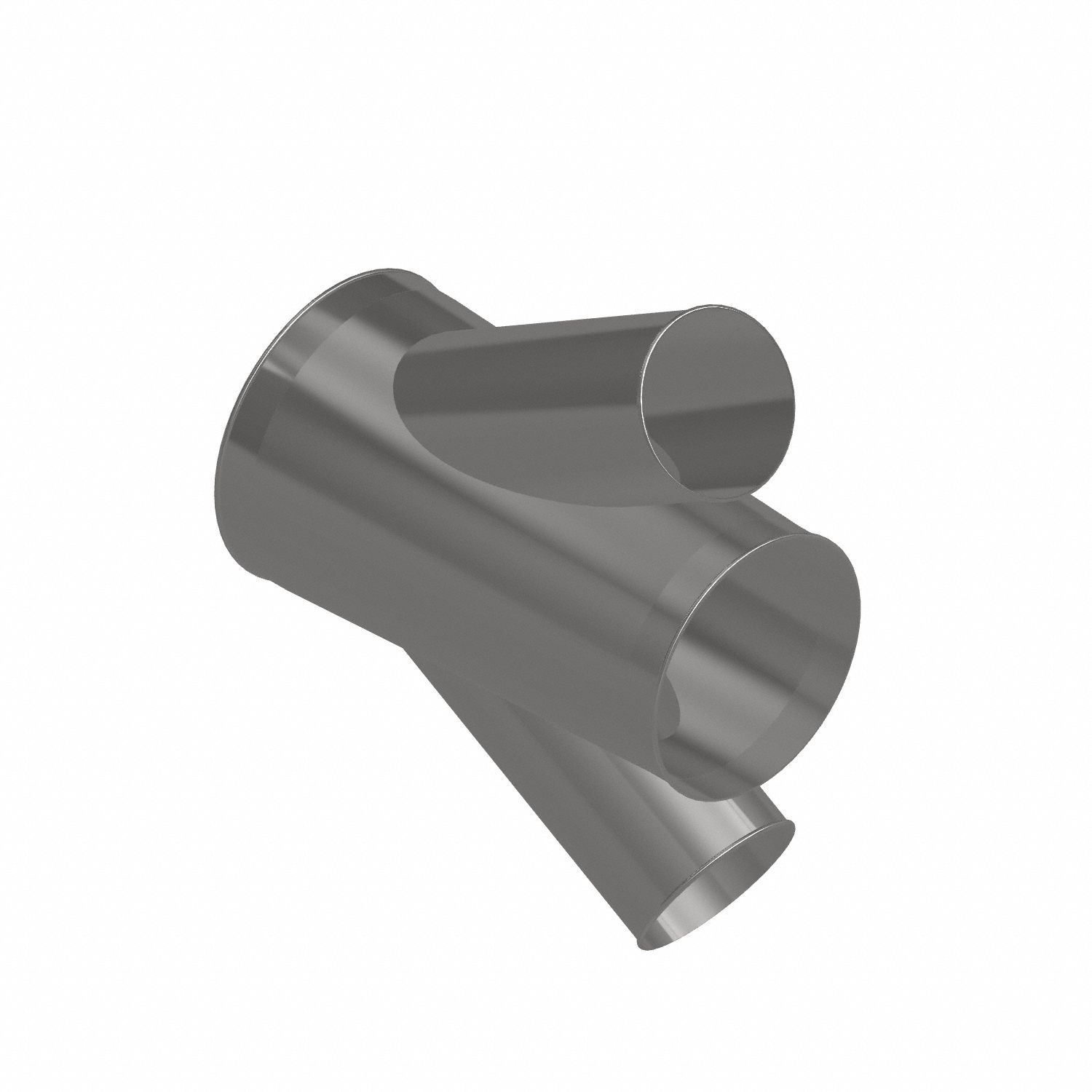 Dust Collection Duct and Fittings: Steel, For 8 in_12 in_14 in Duct Dia, 25 in Overall Lg, 30° Angle