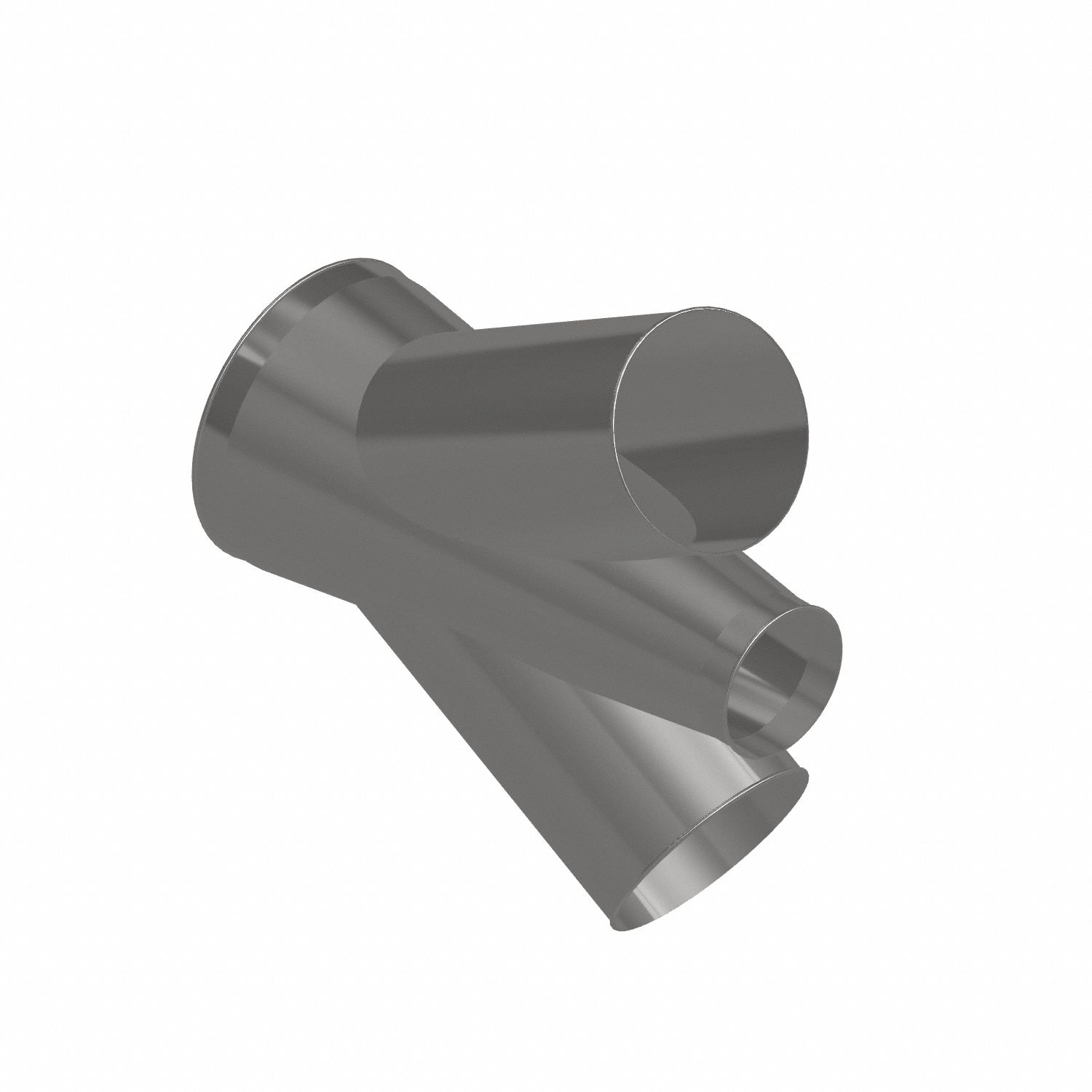 Dust Collection Duct and Fittings: Steel, For 8 in_12 in_16 in Duct Dia, 33 in Overall Lg, 30° Angle