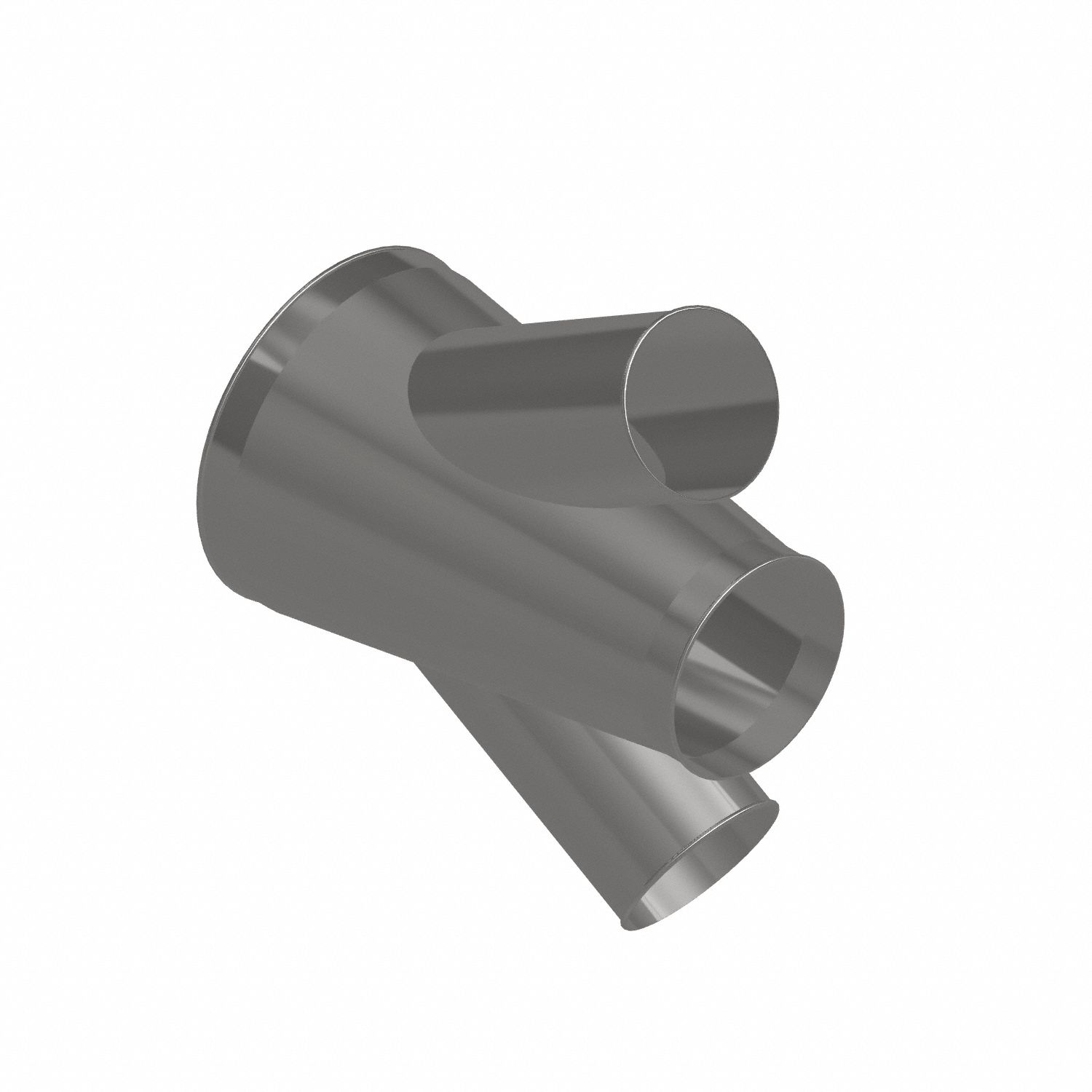 Dust Collection Duct and Fittings: Steel, For 8 in_10 in_16 in Duct Dia, 25 in Overall Lg, 30° Angle