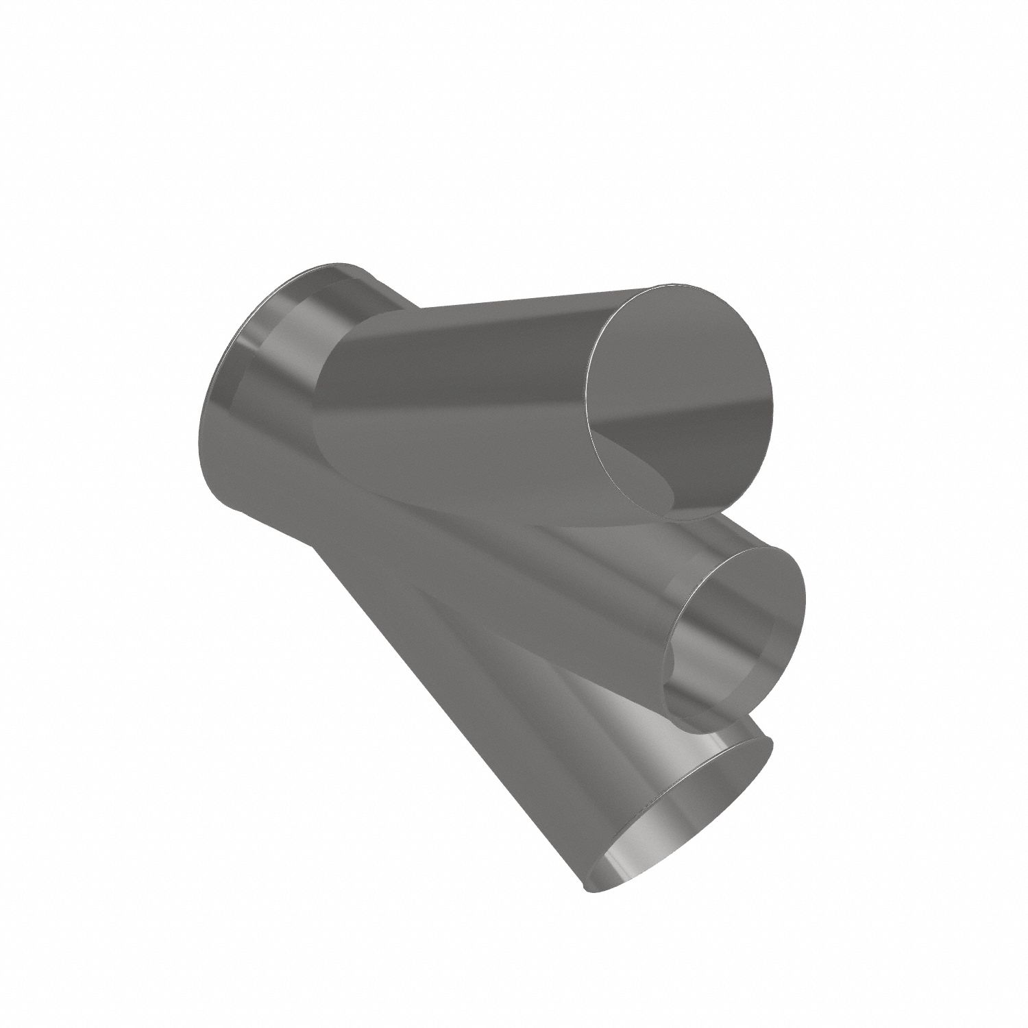 Dust Collection Duct and Fittings: Steel, For 12 in_14 in_16 in Duct Dia, 37 in Overall Lg