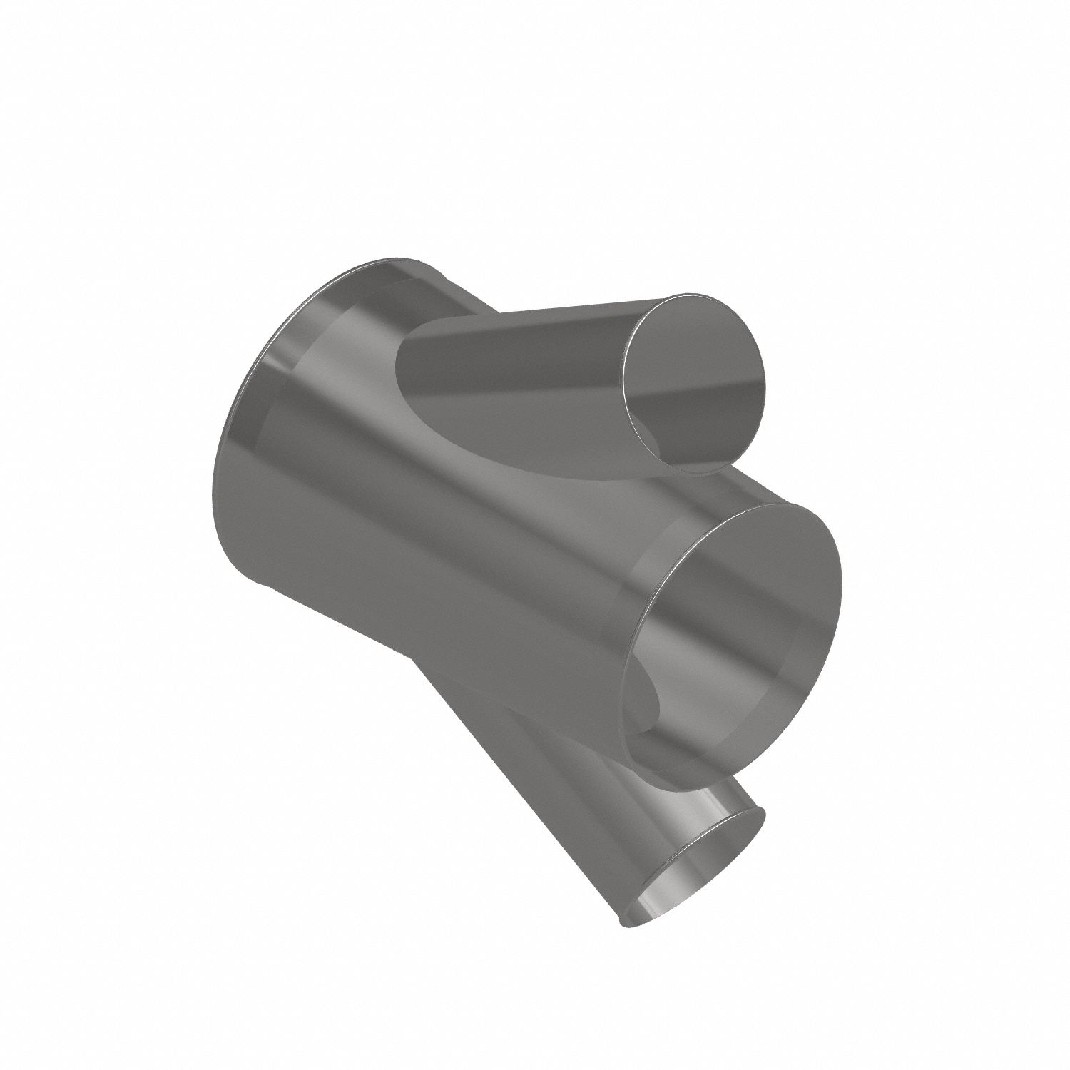 Dust Collection Duct and Fittings: Steel, For 8 in_14 in_16 in Duct Dia, 25 in Overall Lg, 30° Angle