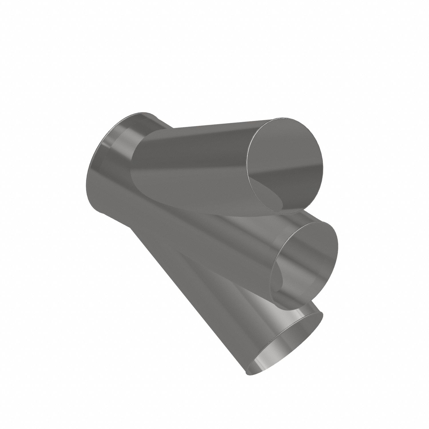 Dust Collection Duct and Fittings: Steel, For 14 in_16 in Duct Dia, 37 in Overall Lg, 30° Angle